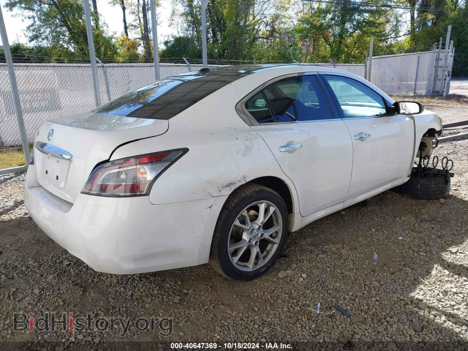 2012 NISSAN MAXIMA - VIN: 1N4AA5AP1CC838928 - Фото 4