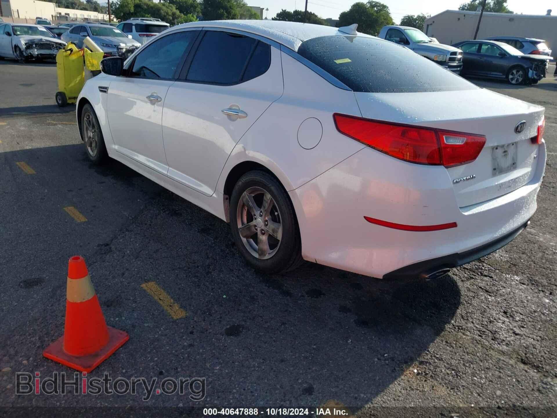 2015 KIA OPTIMA - VIN: KNAGM4A70F5664586 - Фото 3