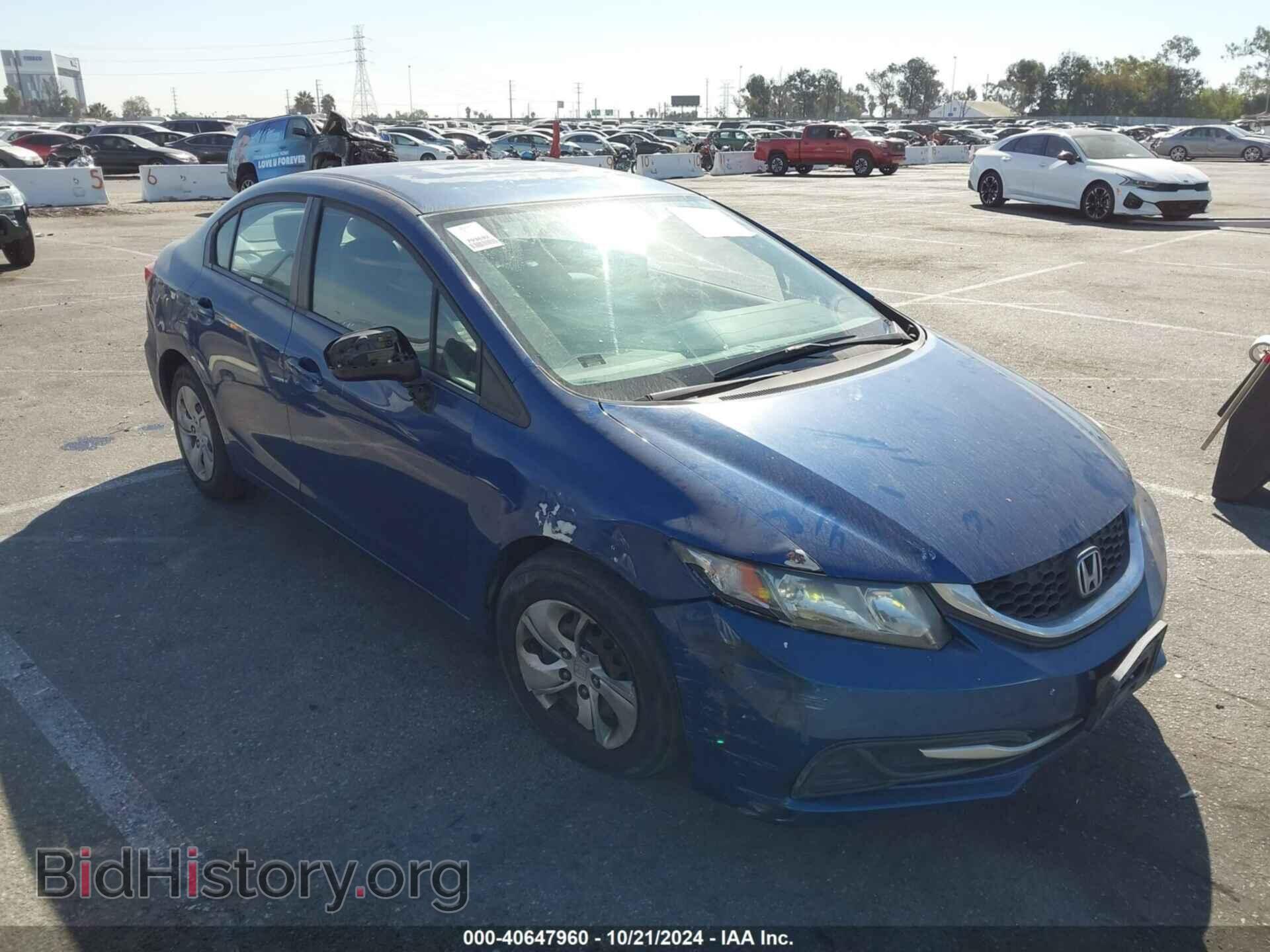 Фотография 19XFB2F52EE229782 - HONDA CIVIC 2014