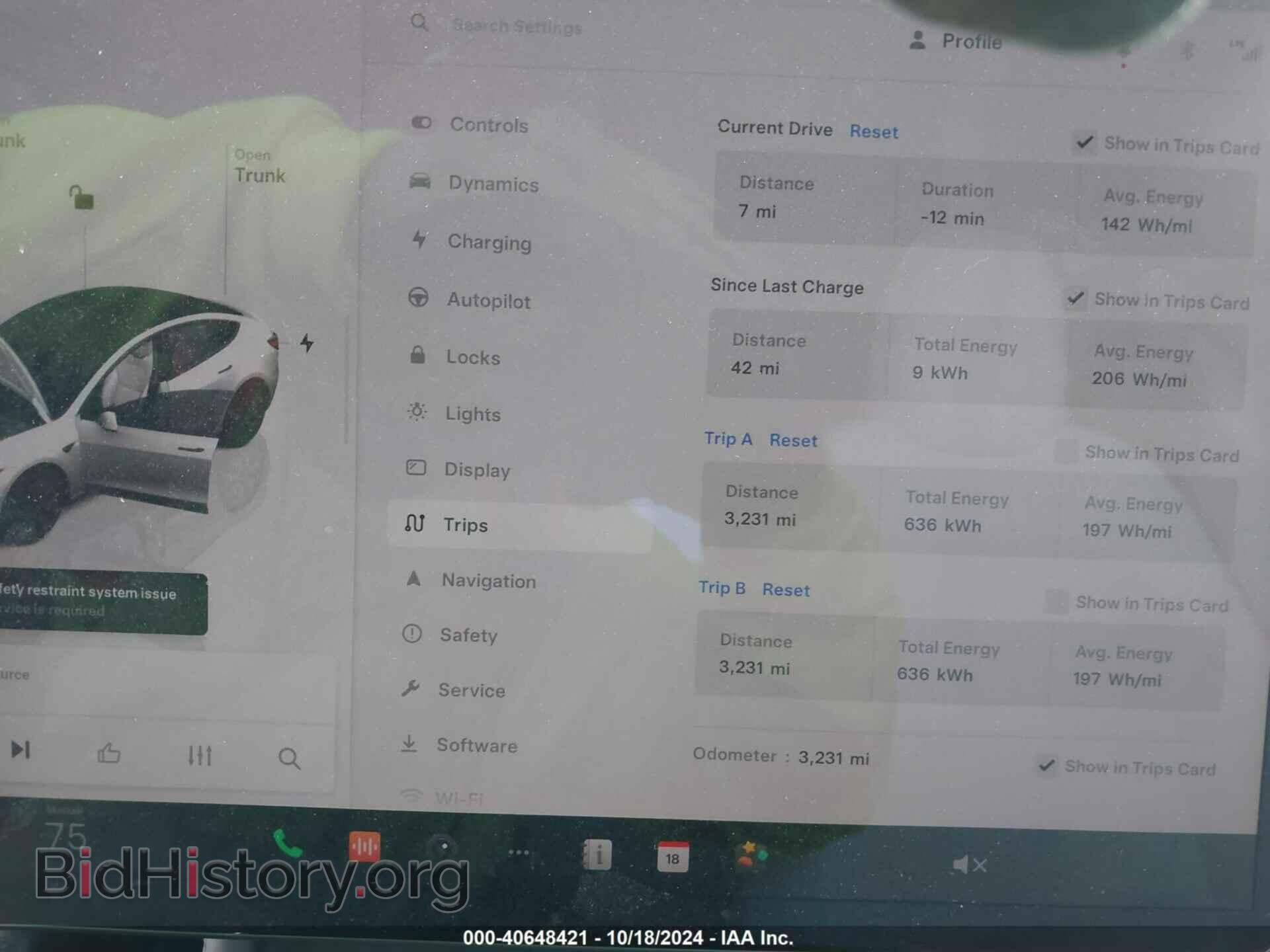 2024 TESLA MODEL 3 - VIN: 5YJ3E1EA7RF812528 - Фото 7