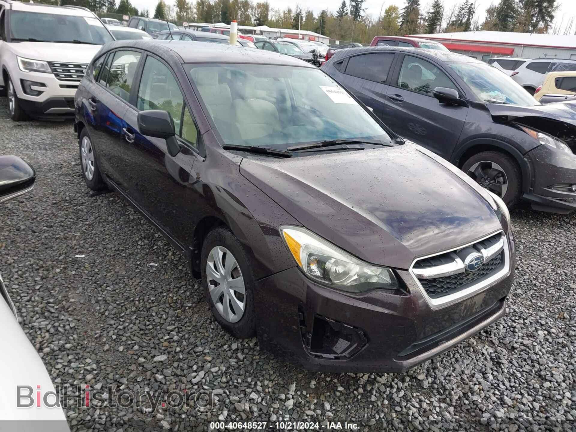 Photo JF1GPAA6XCH247105 - SUBARU IMPREZA 2012