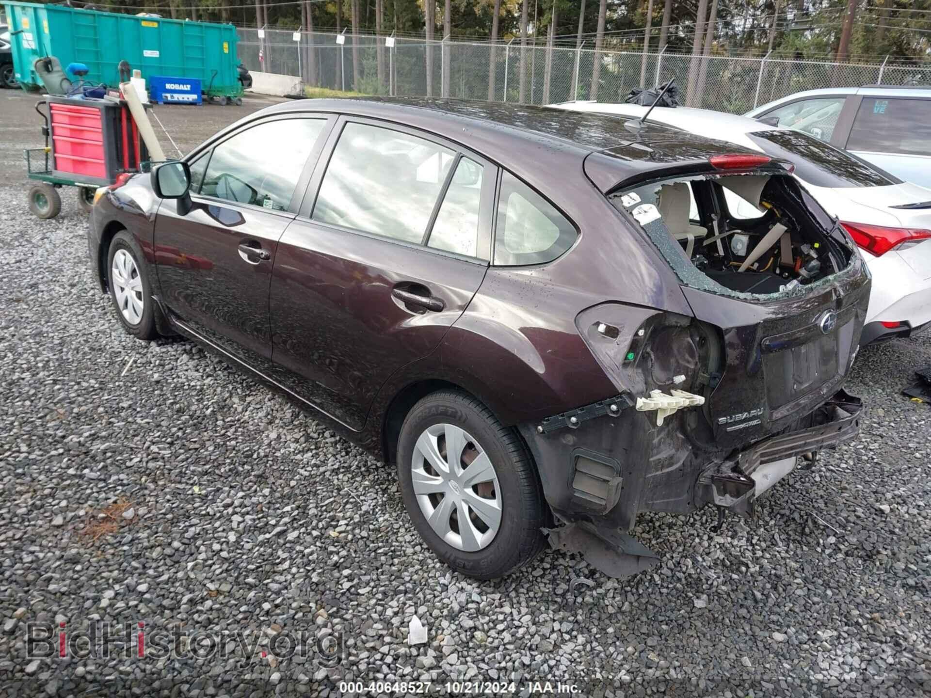 2012 SUBARU IMPREZA - VIN: JF1GPAA6XCH247105 - Фото 3