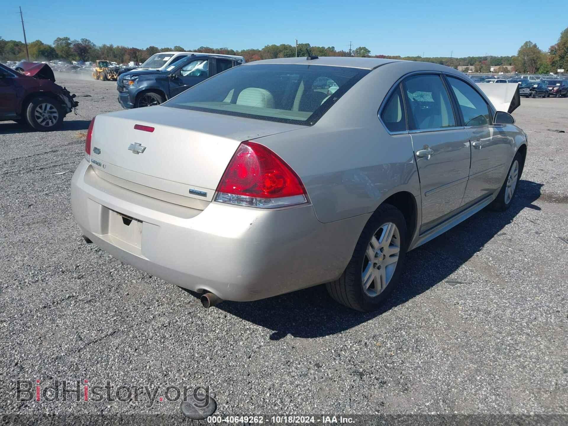 2012 CHEVROLET IMPALA - VIN: 2G1WG5E34C1106054 - Фото 4