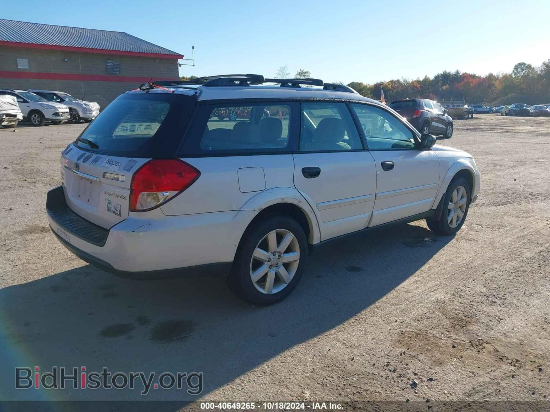 2009 SUBARU OUTBACK - VIN: 4S4BP61C797310873 - Фото 4