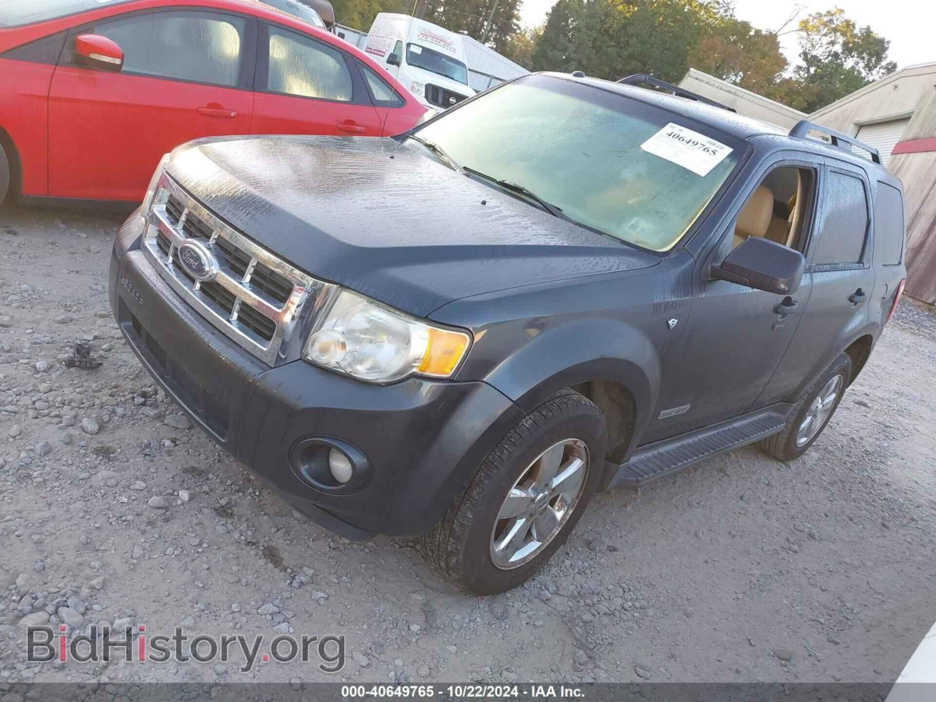 2008 FORD ESCAPE - VIN: 1FMCU03138KC17592 - Фото 2