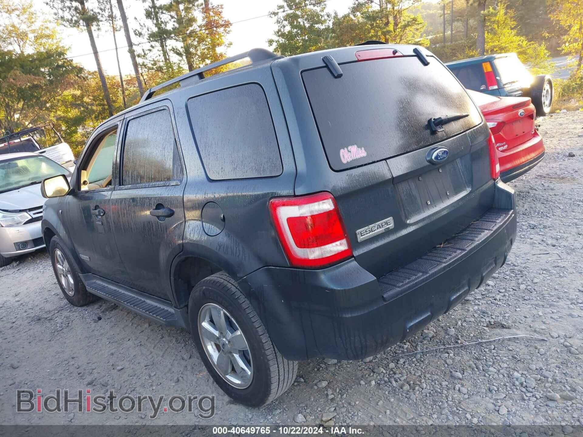 2008 FORD ESCAPE - VIN: 1FMCU03138KC17592 - Фото 3