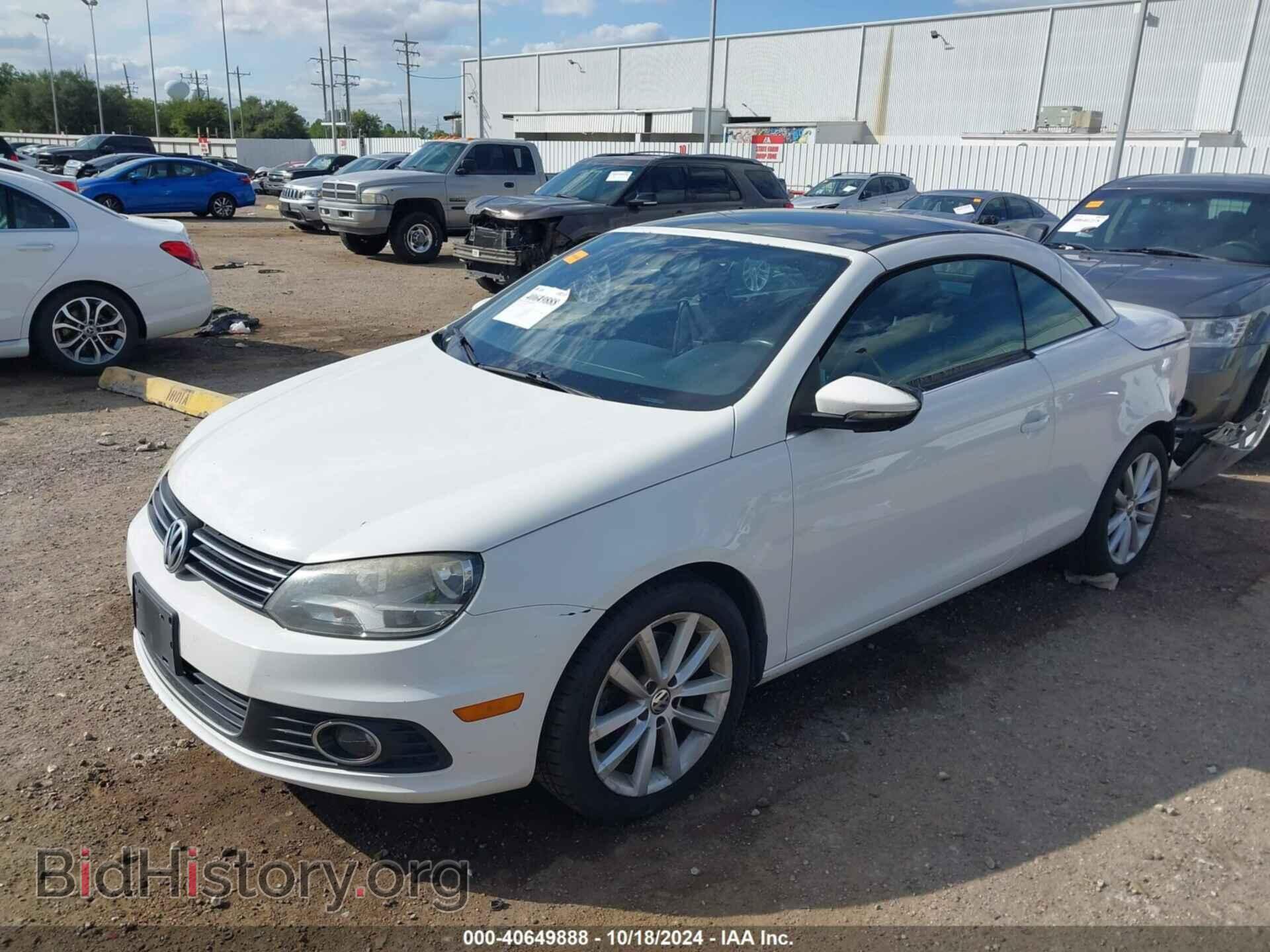 2012 VOLKSWAGEN EOS - VIN: WVWBW7AH6CV001634 - Фото 2