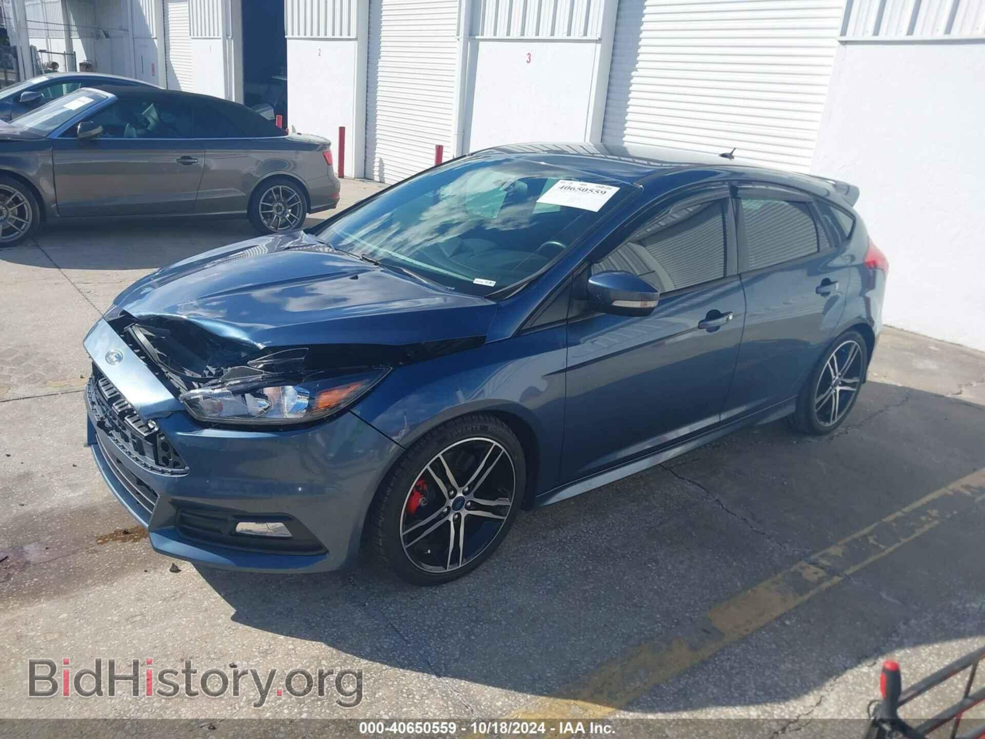 2018 FORD FOCUS ST - VIN: 1FADP3L91JL329367 - Фото 2
