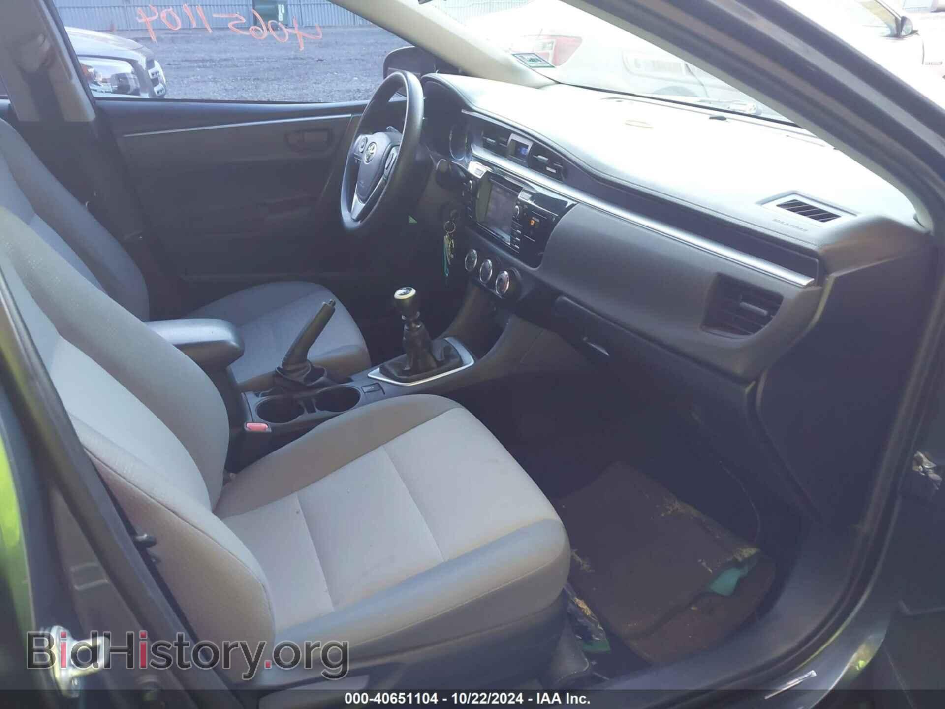 2016 TOYOTA COROLLA - VIN: 2T1BURHE2GC511131 - Фото 5