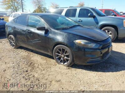2015 Dodge DART SE, черный — VIN 1C3CDFAA2FD378838, IAAI