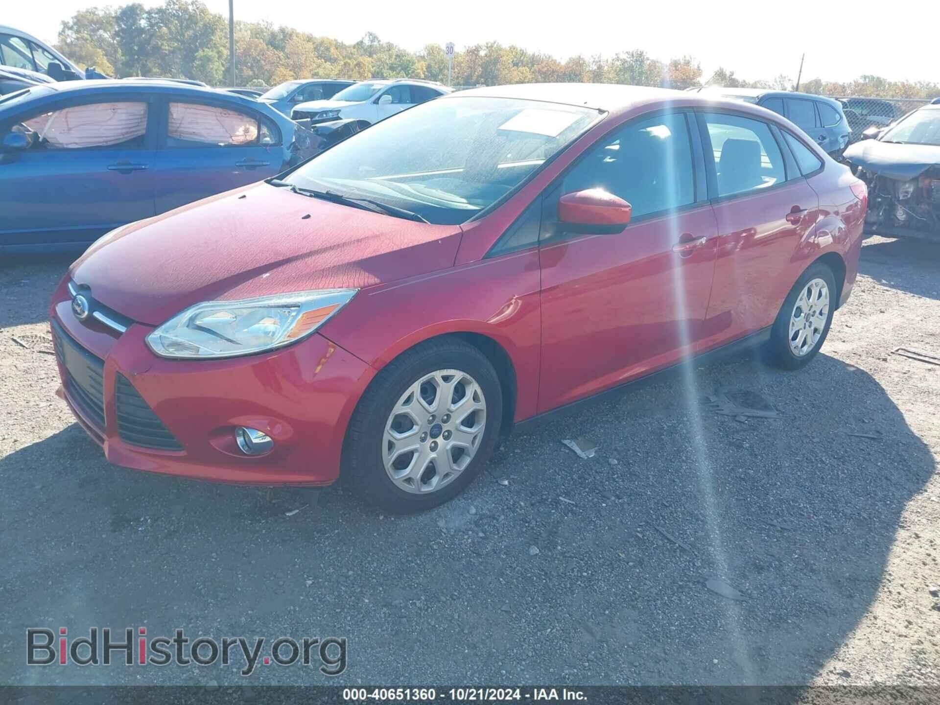 2012 FORD FOCUS - VIN: 1FAHP3F26CL224259 - Фото 2