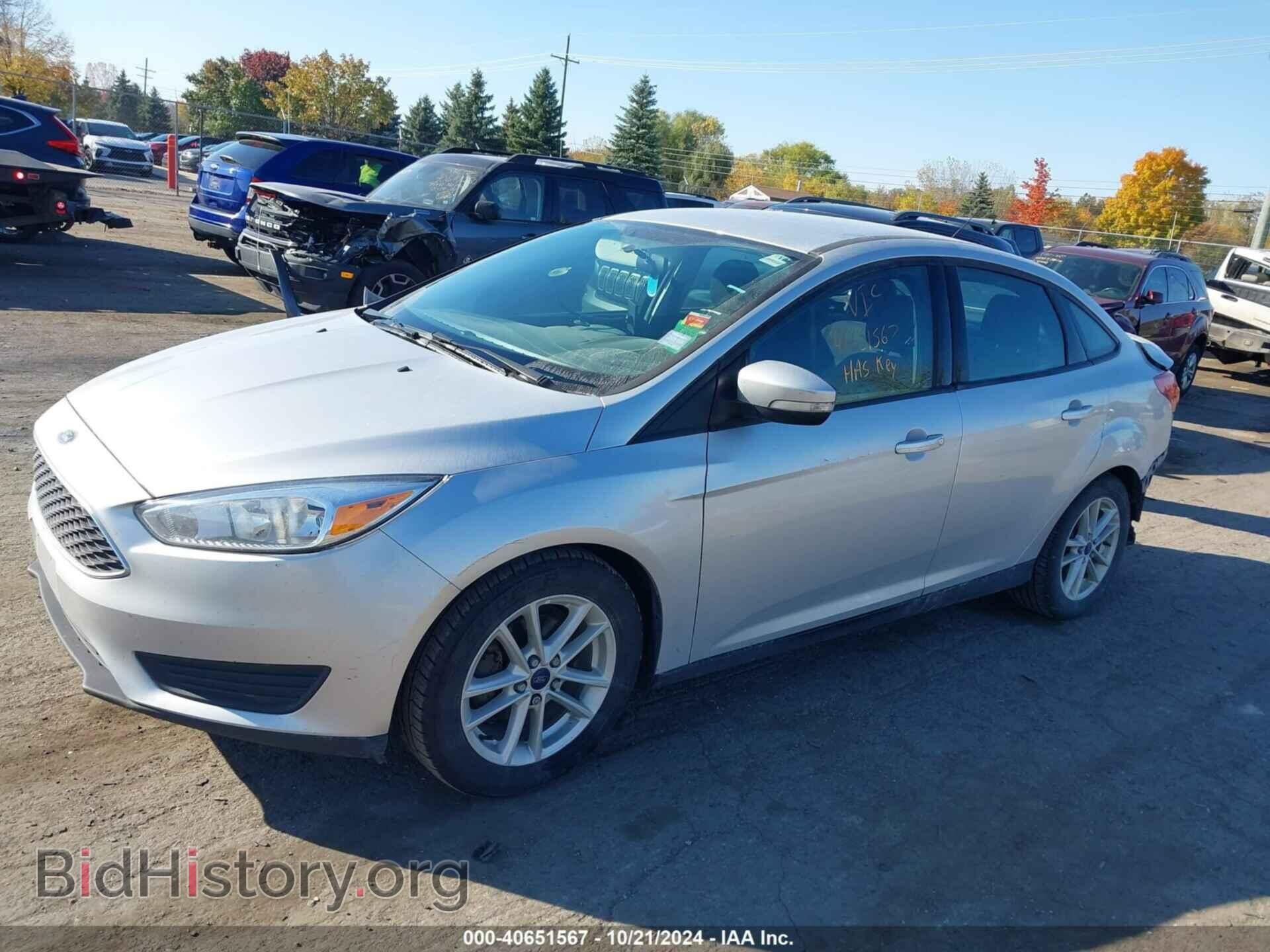 2015 FORD FOCUS - VIN: 1FADP3F22FL325785 - Фото 2
