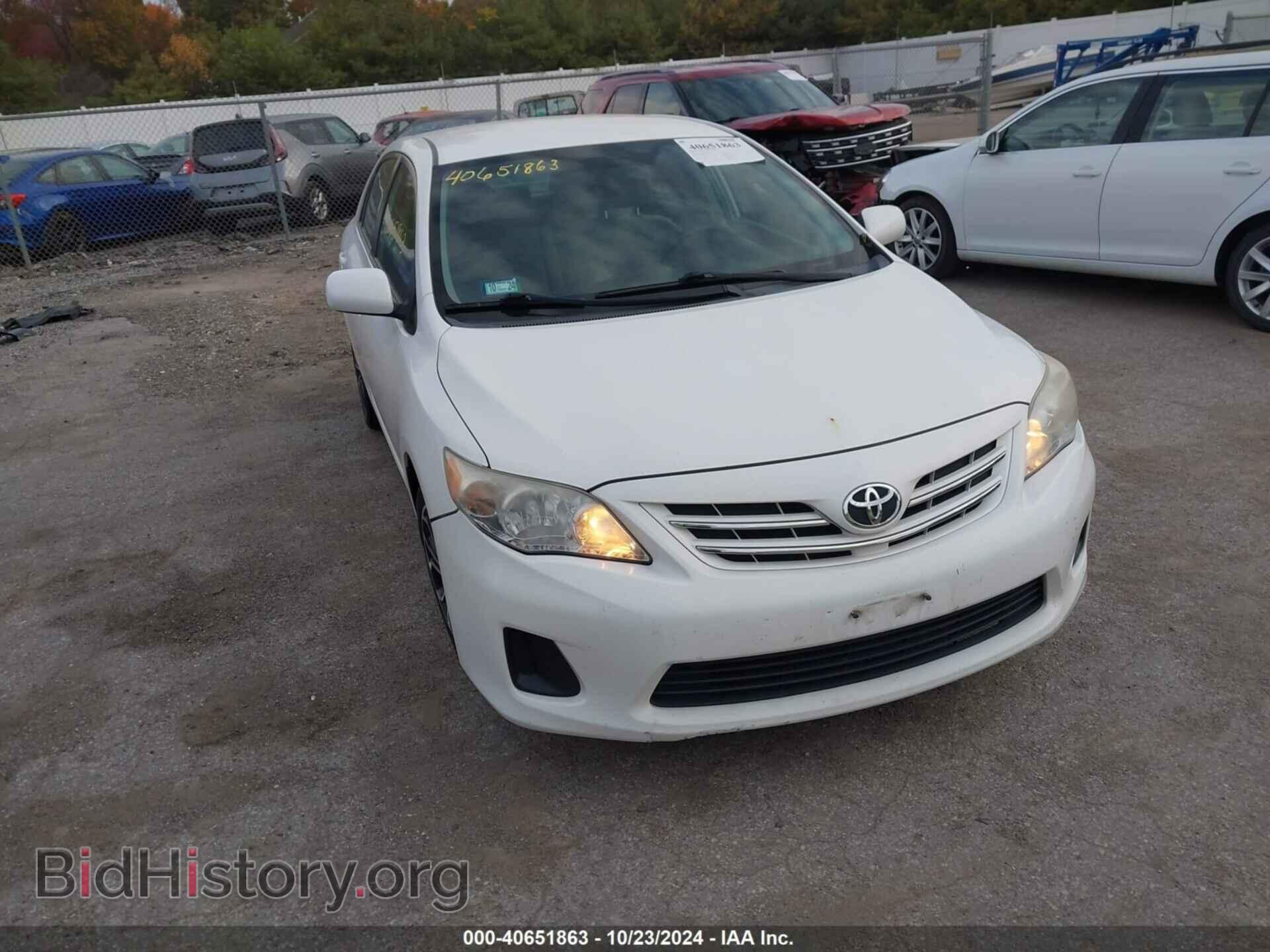 Photo 2T1BU4EEXDC093128 - TOYOTA COROLLA 2013