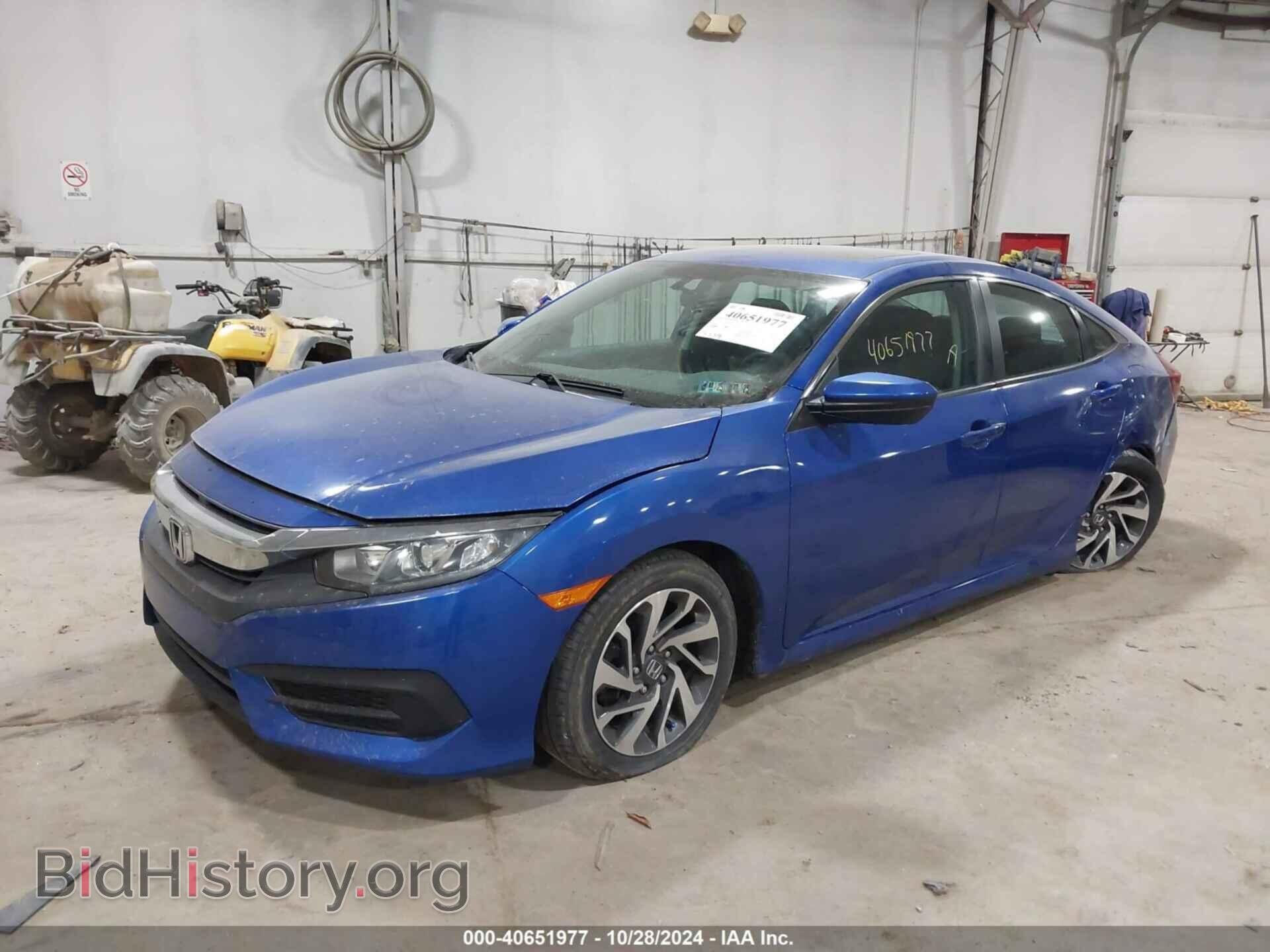 2016 HONDA CIVIC - VIN: 19XFC2F77GE231965 - Фото 2