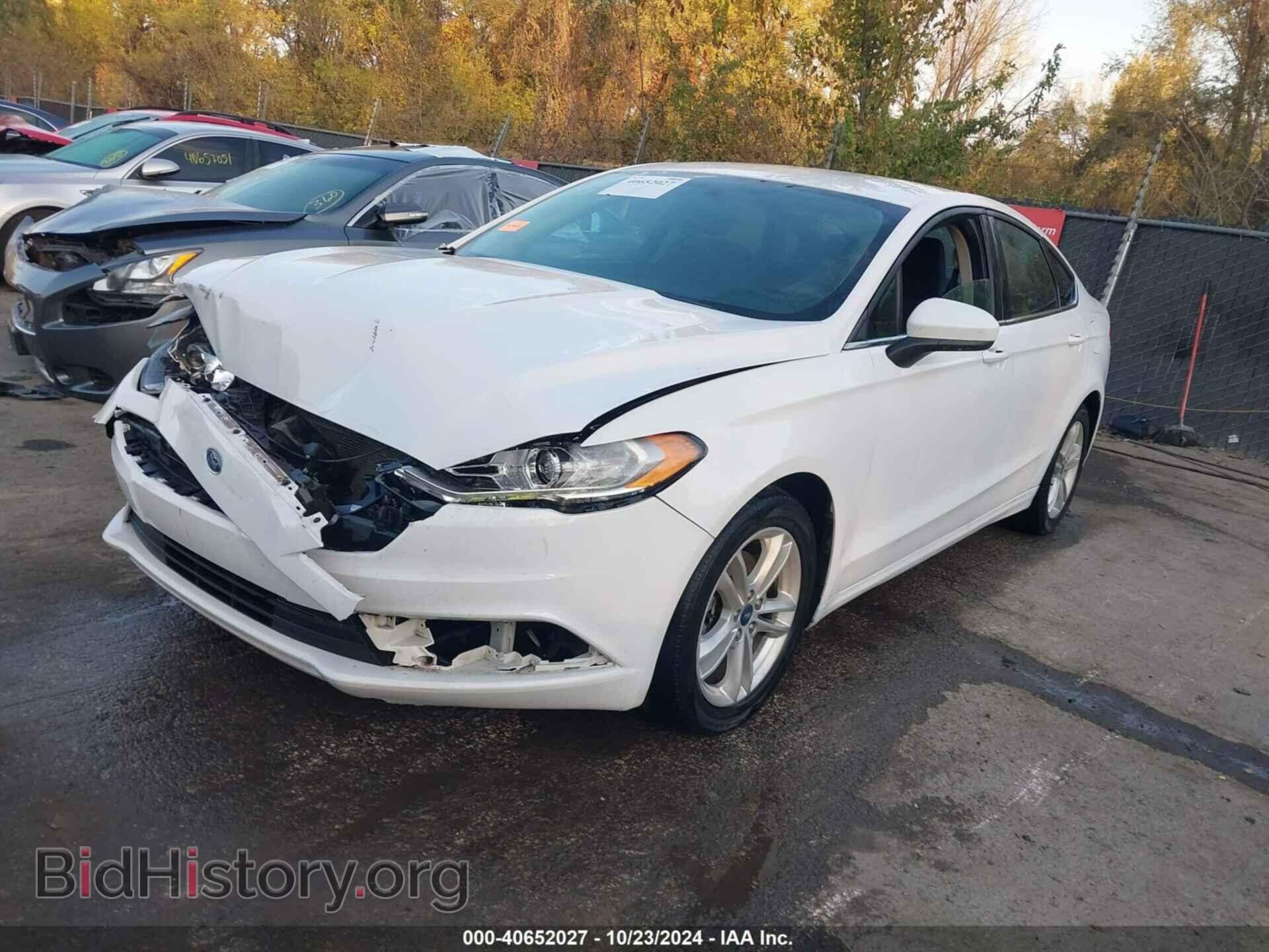 2018 FORD FUSION - VIN: 3FA6P0H77JR225482 - Фото 2