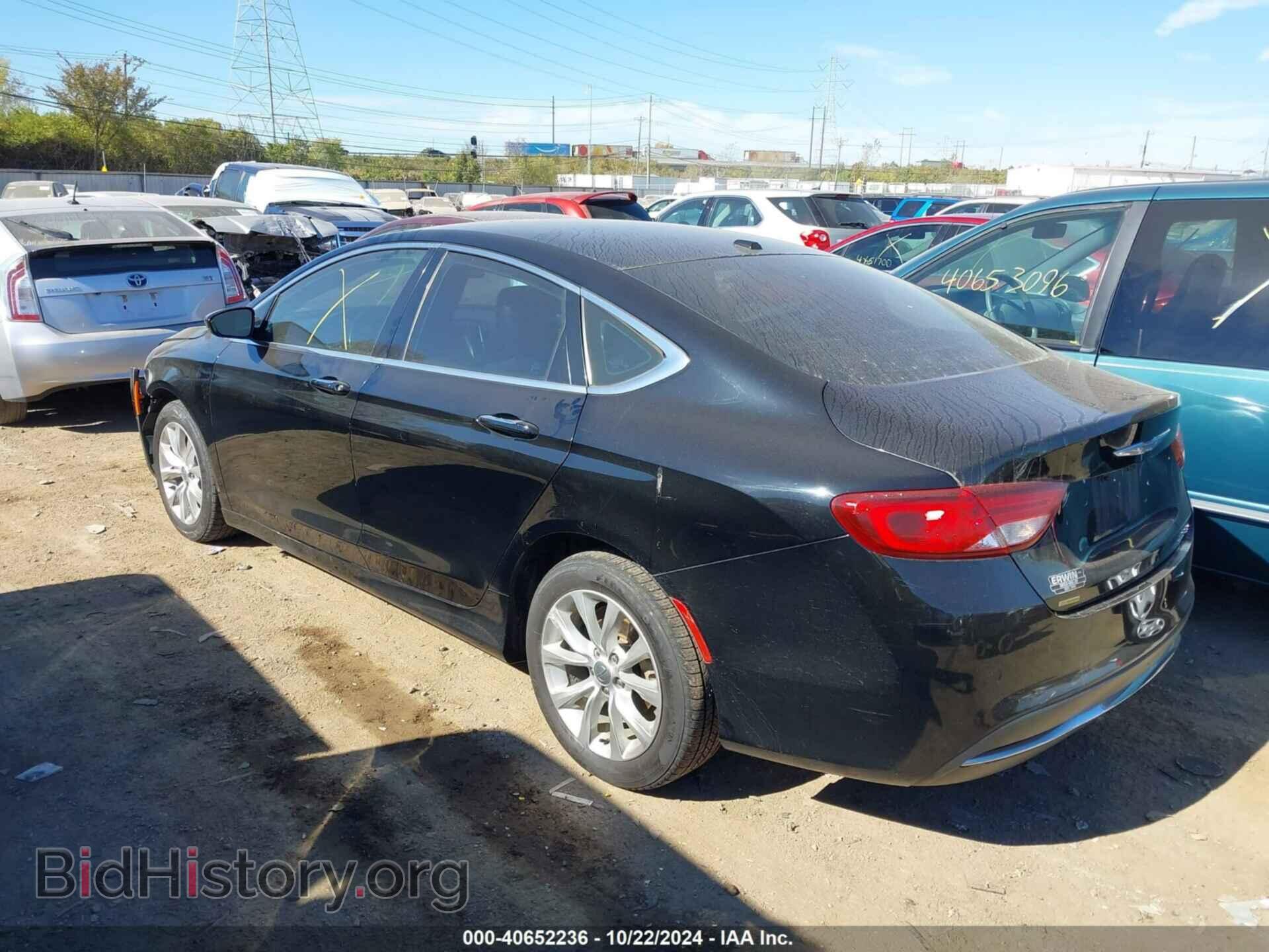 2015 CHRYSLER 200 - VIN: 1C3CCCCB5FN607837 - Photo 3