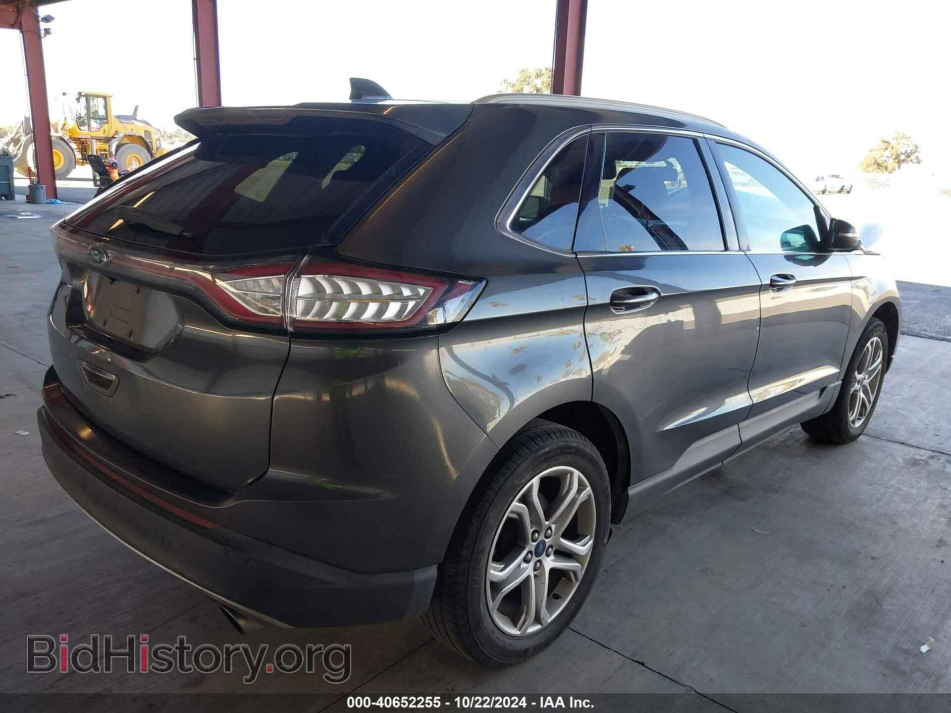 2015 FORD EDGE - VIN: 2FMTK4K91FBB35484 - Фото 4