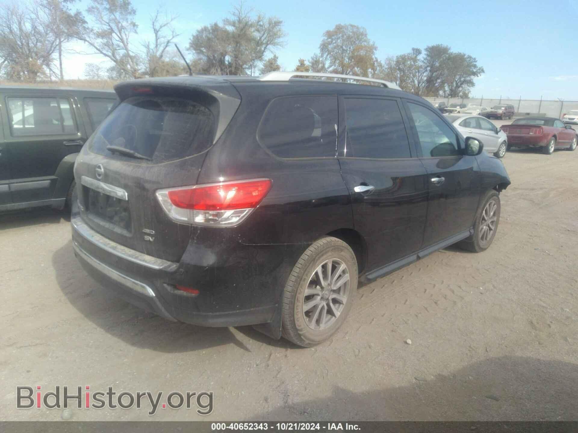 2015 NISSAN PATHFINDER - VIN: 5N1AR2MM8FC643525 - Фото 4