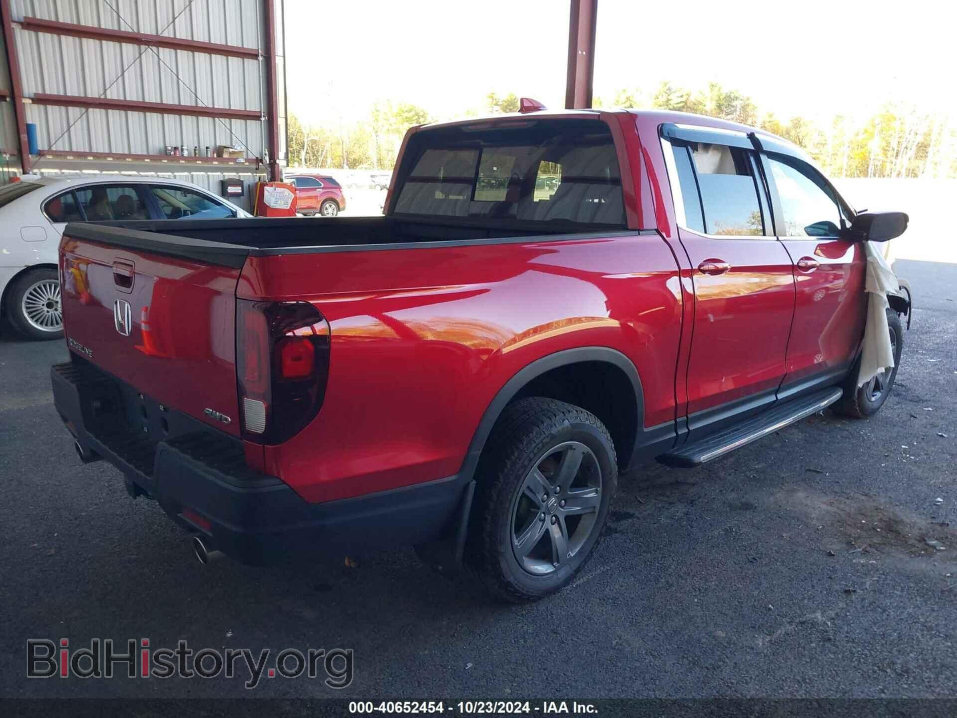 2022 HONDA RIDGELINE - VIN: 5FPYK3F54NB028501 - Фото 4