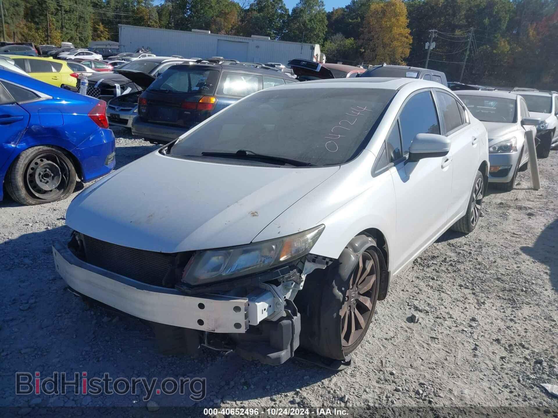 2015 HONDA CIVIC - VIN: 19XFB2F90FE047244 - Фото 2