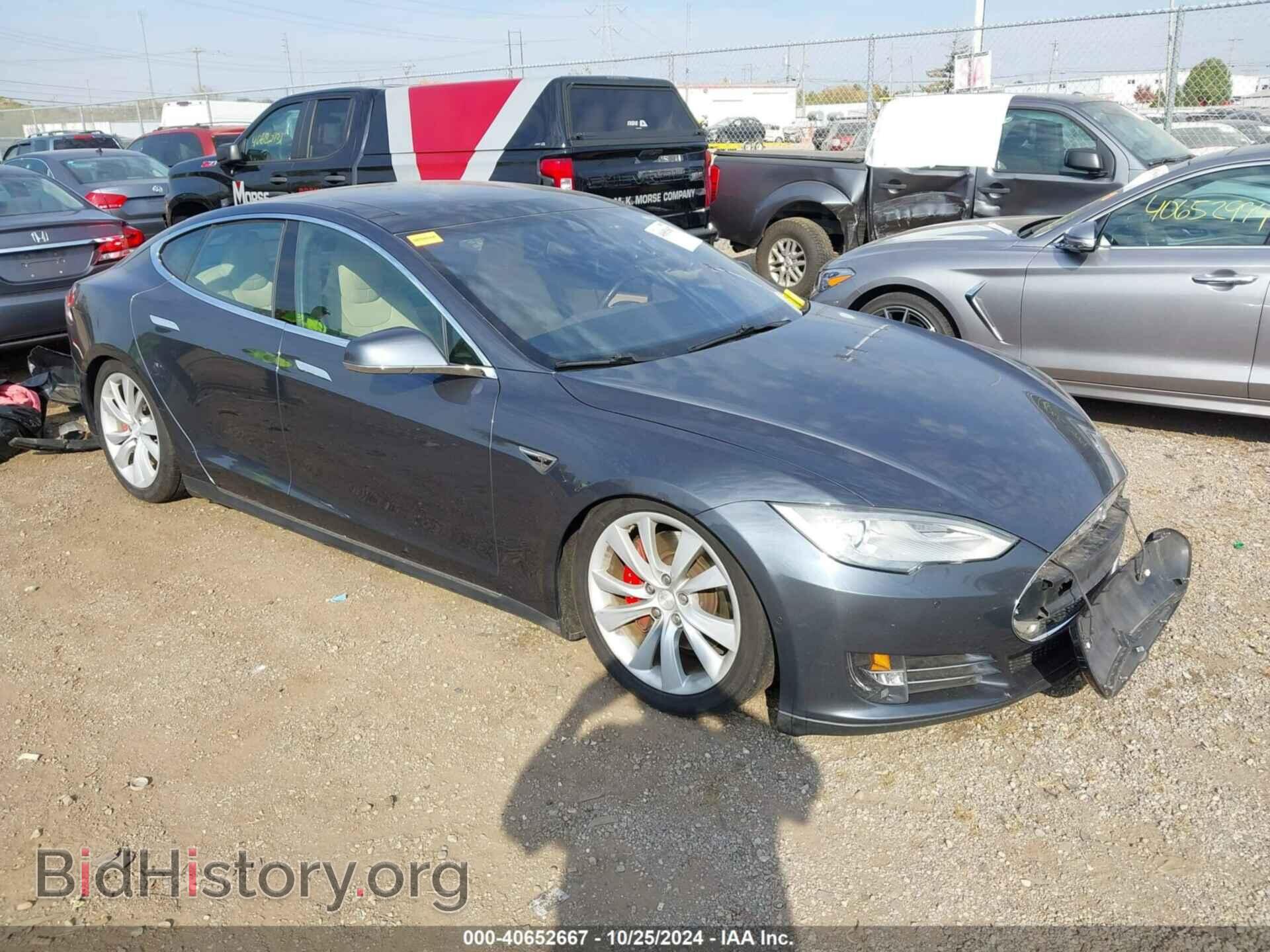 Фотография 5YJSA4H20FFP74732 - TESLA MODEL S 2015