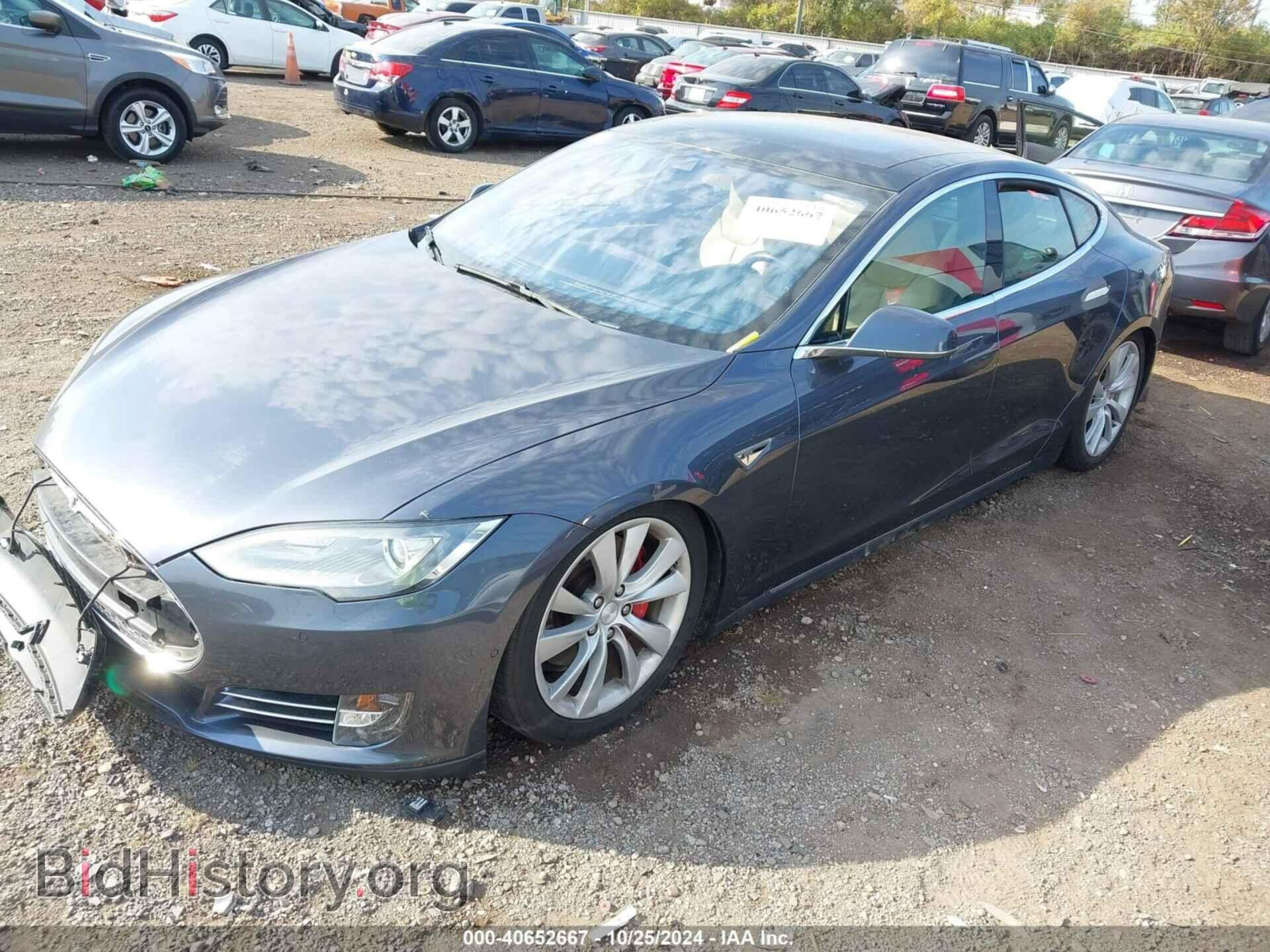2015 TESLA MODEL S - VIN: 5YJSA4H20FFP74732 - Photo 2