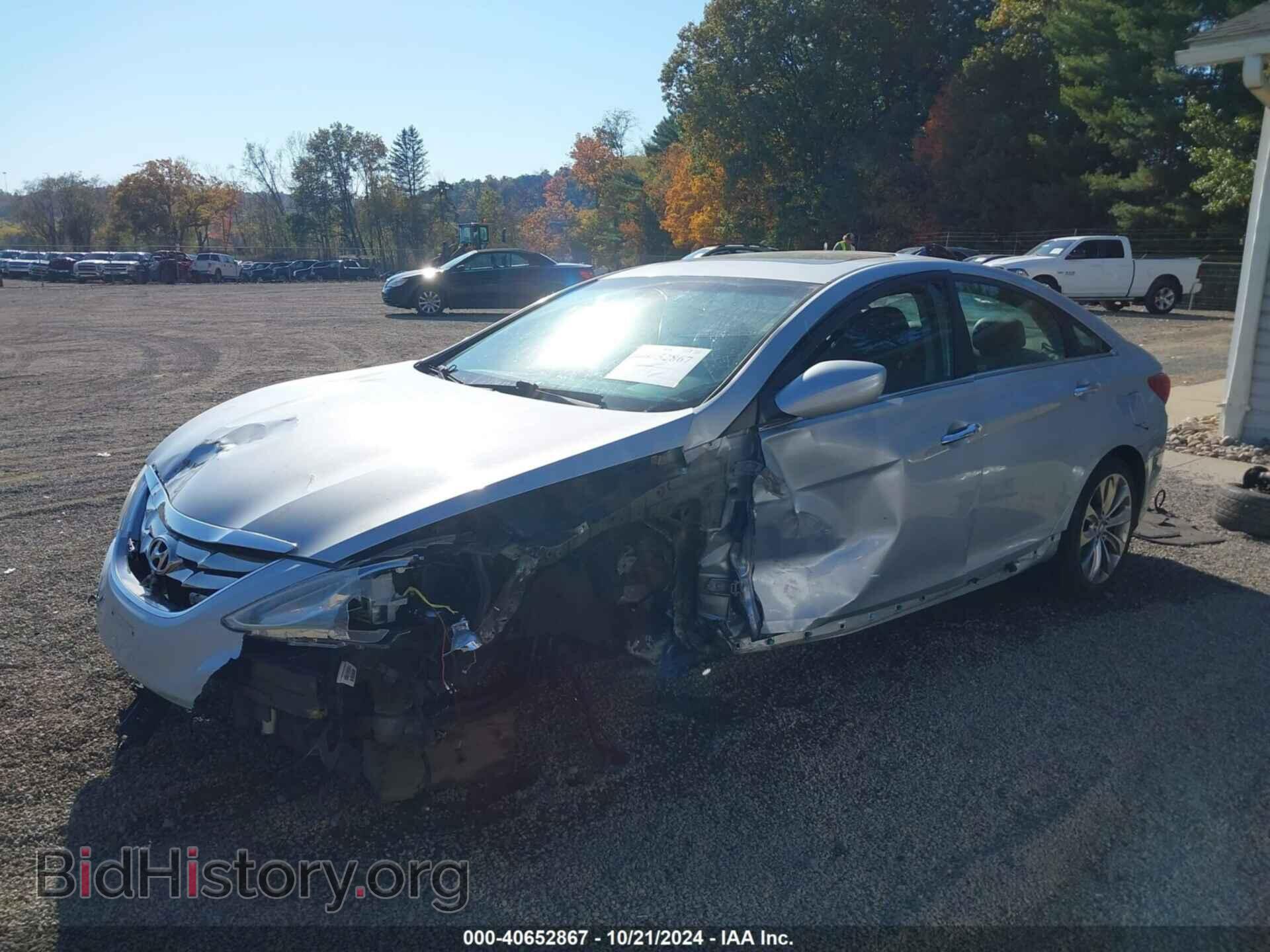 2011 HYUNDAI SONATA - VIN: 5NPEC4AC4BH034753 - Фото 2