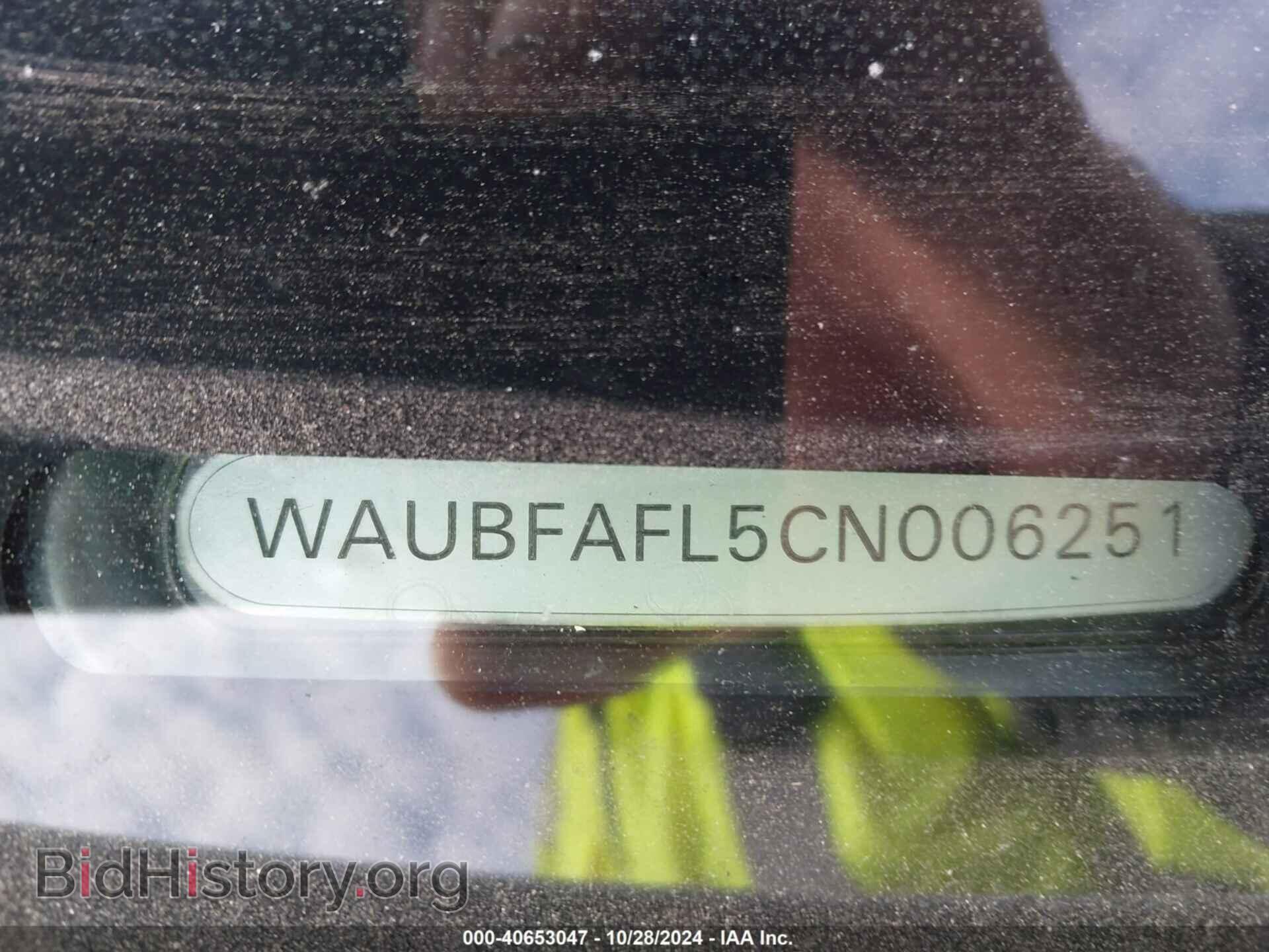 2012 AUDI A4 - VIN: WAUBFAFL5CN006251 - Фото 9