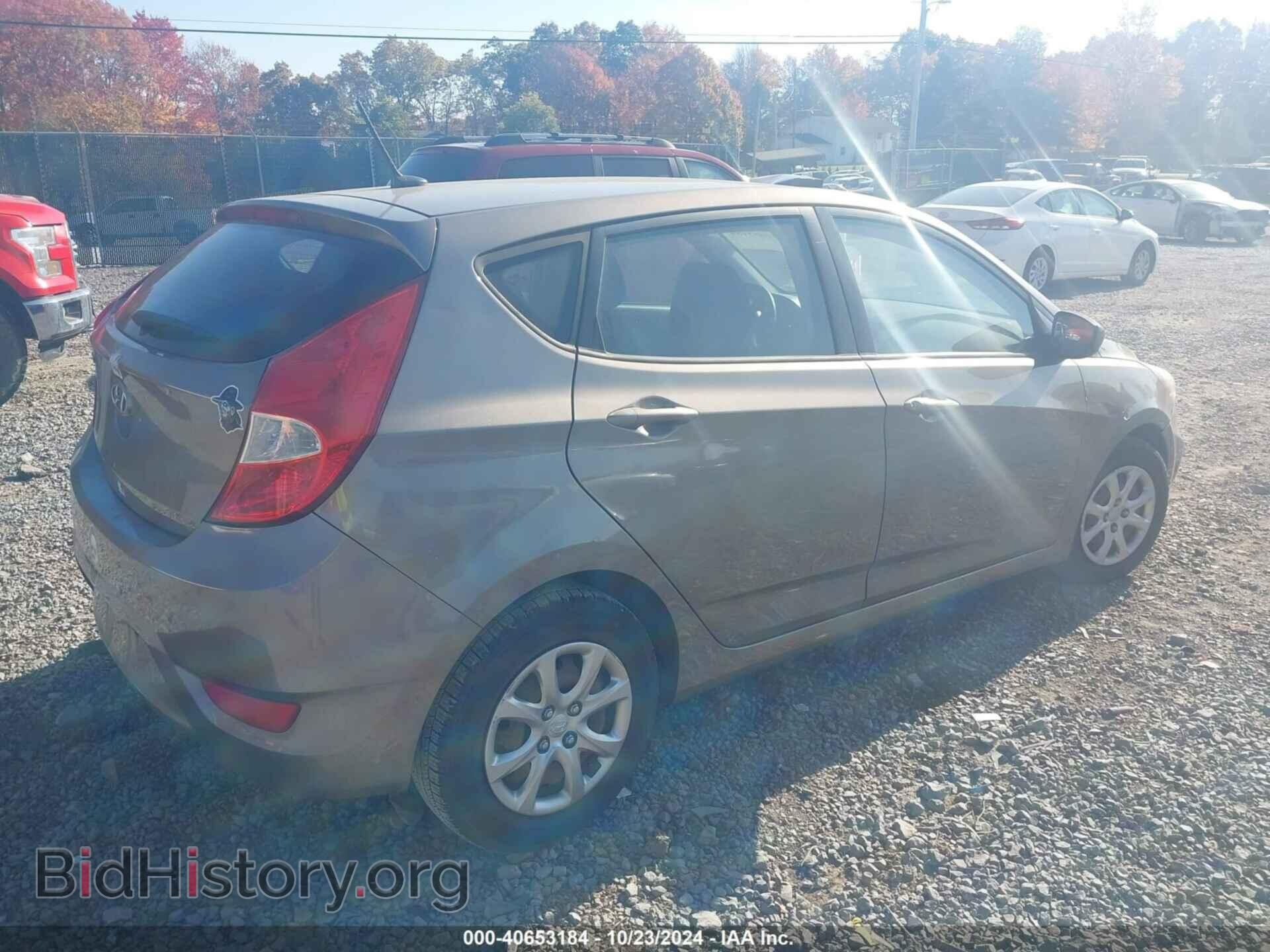 2014 HYUNDAI ACCENT - VIN: KMHCT5AE6EU157698 - Фото 4
