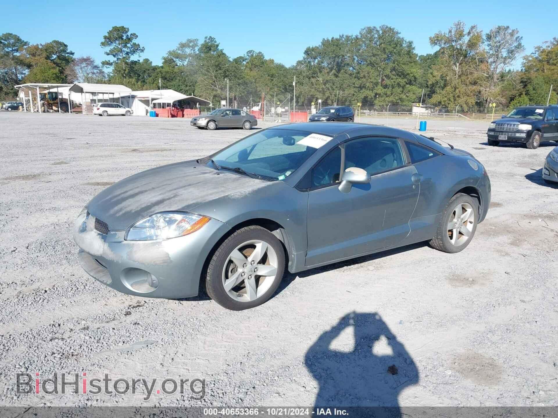 2007 MITSUBISHI ECLIPSE - VIN: 4A3AK24F27E021502 - Фото 2