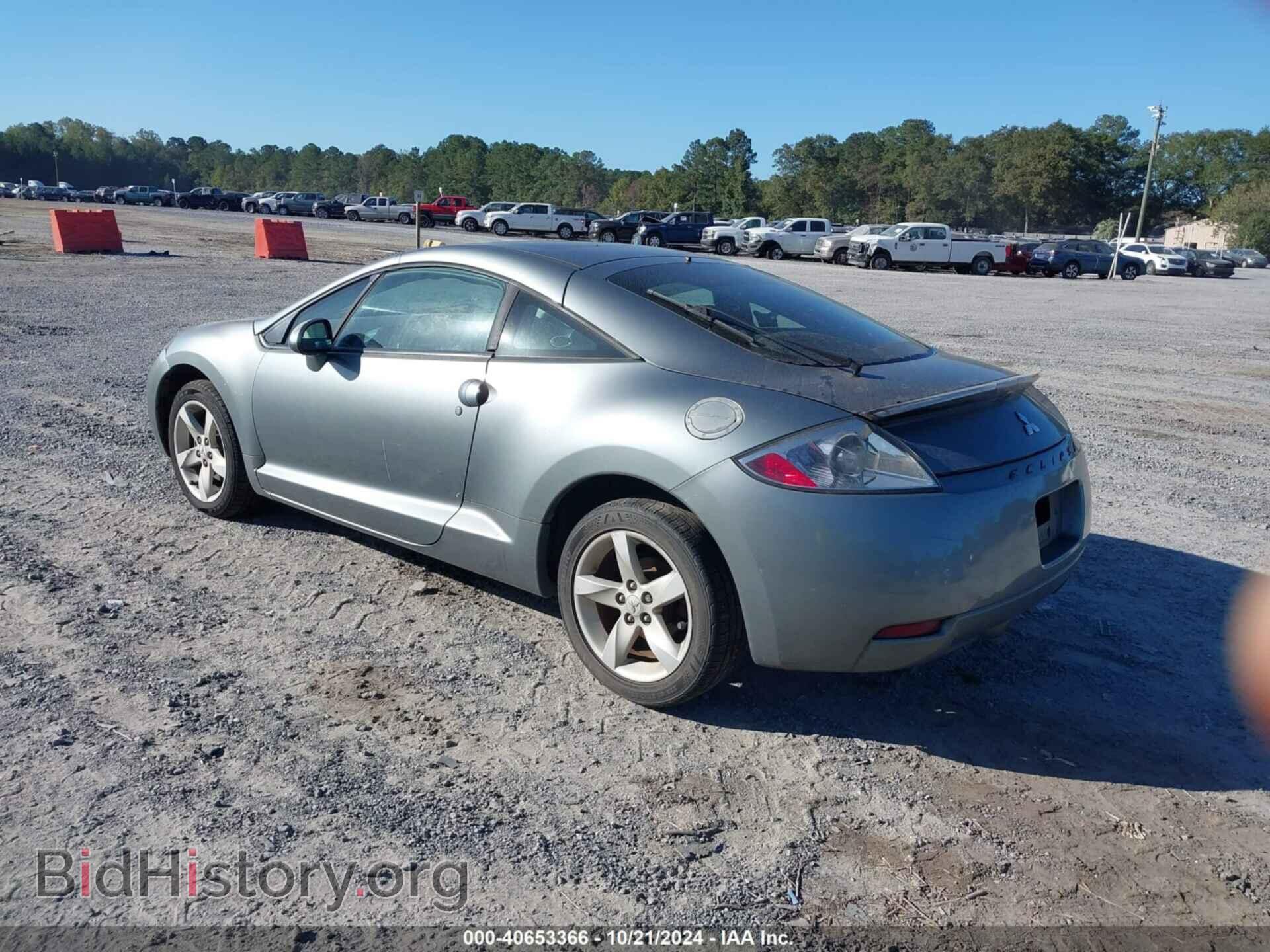 2007 MITSUBISHI ECLIPSE - VIN: 4A3AK24F27E021502 - Фото 3