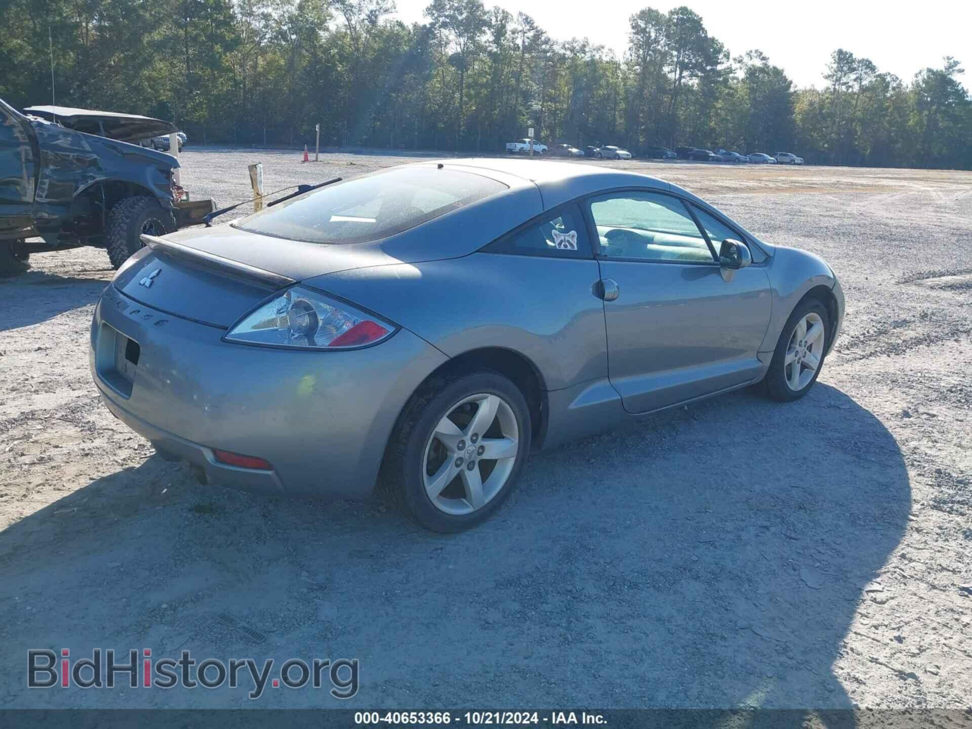 2007 MITSUBISHI ECLIPSE - VIN: 4A3AK24F27E021502 - Фото 4