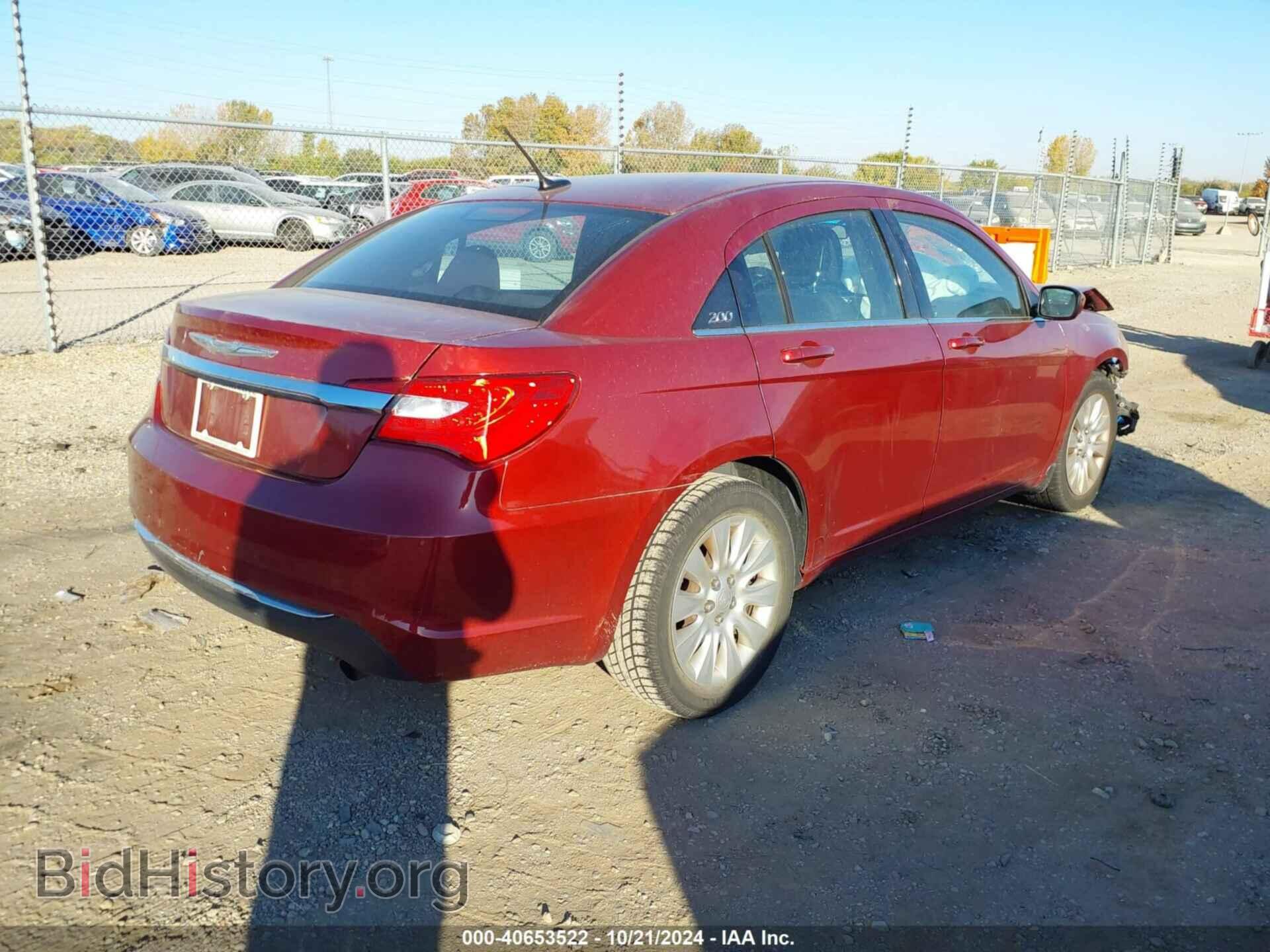 2013 CHRYSLER 200 - VIN: 1C3CCBAB0DN646667 - Фото 4