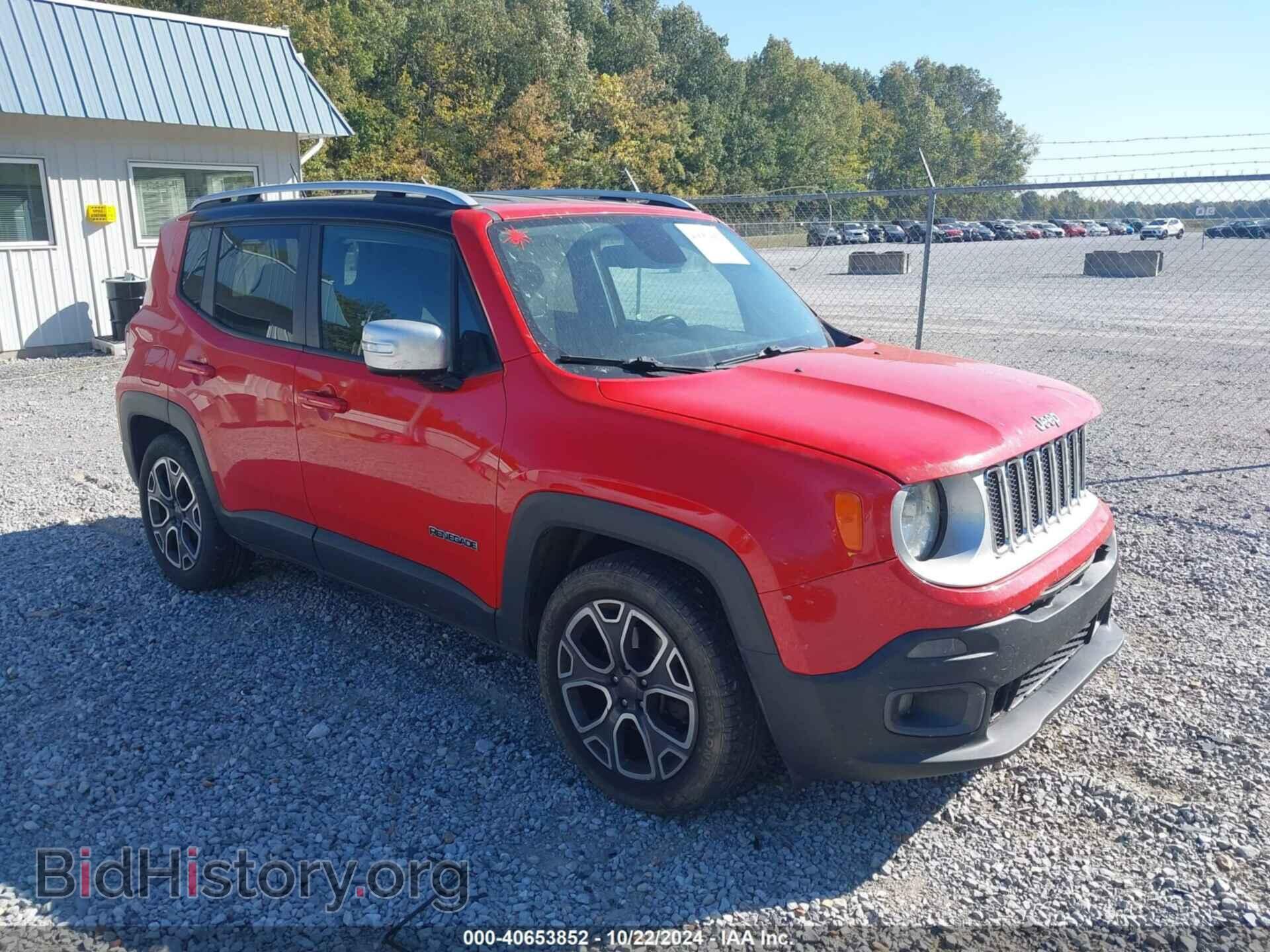 Photo ZACCJADT5GPC64081 - JEEP RENEGADE 2016