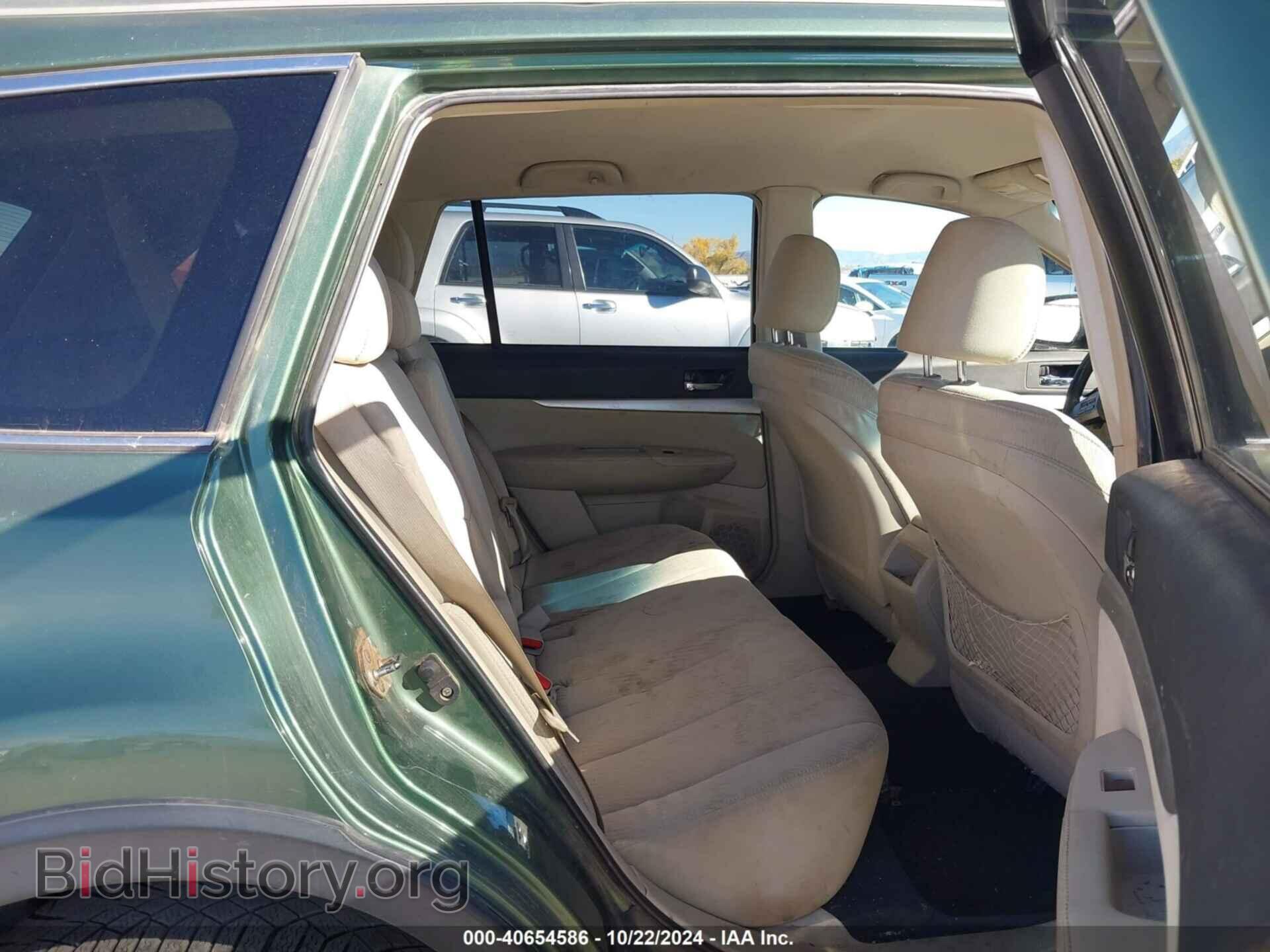 2011 SUBARU OUTBACK - VIN: 4S4BRBCC7B3379401 - Фото 8