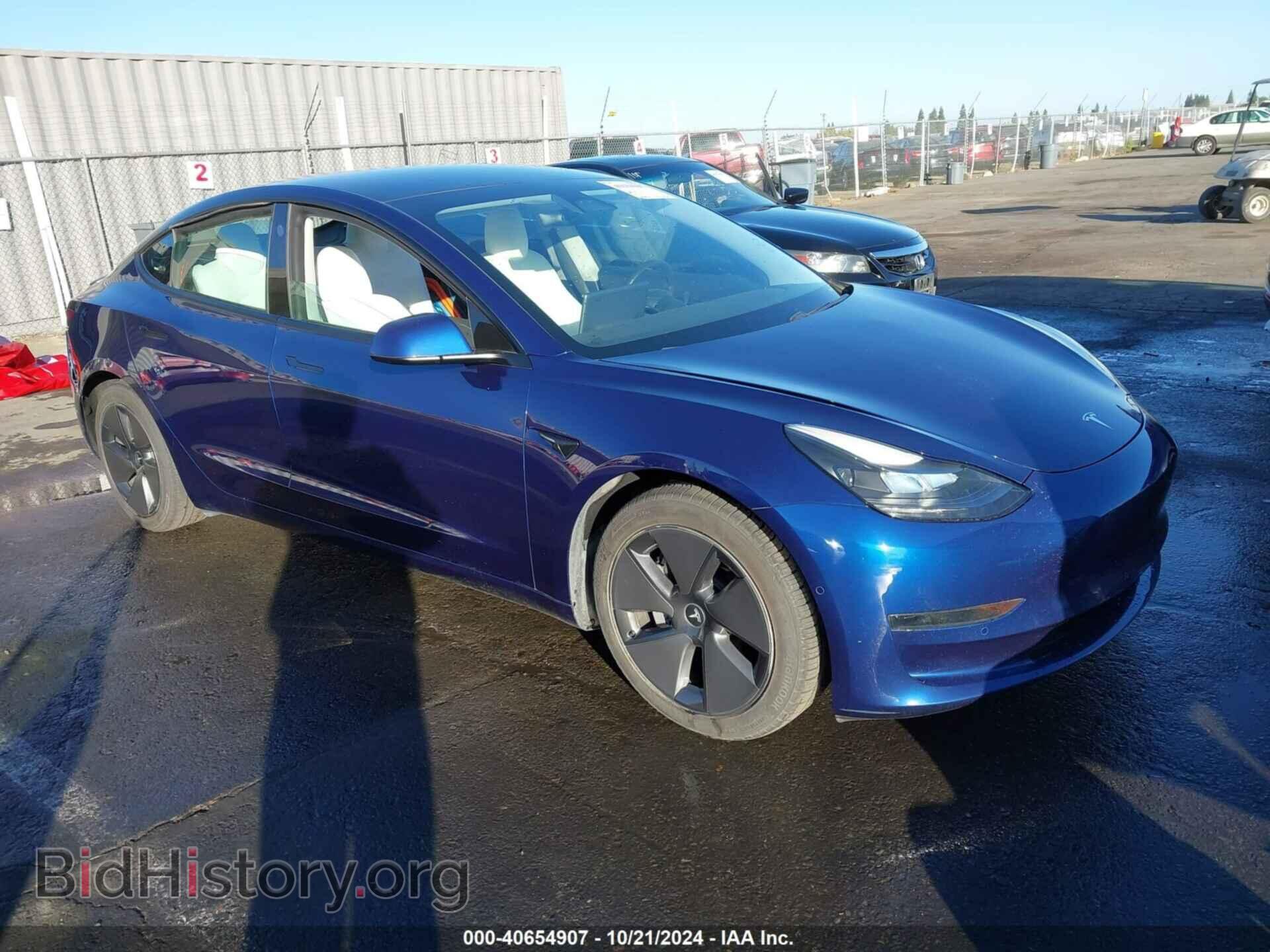 Фотография 5YJ3E1EA2MF938689 - TESLA MODEL 3 2021