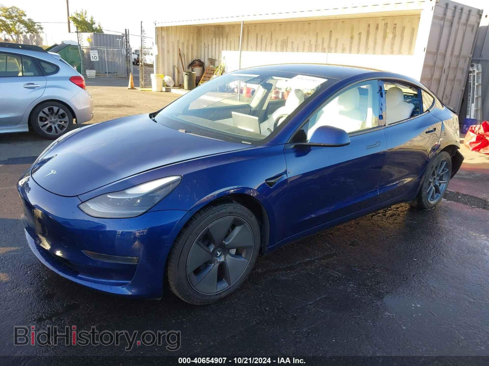 2021 TESLA MODEL 3 - VIN: 5YJ3E1EA2MF938689 - Фото 2