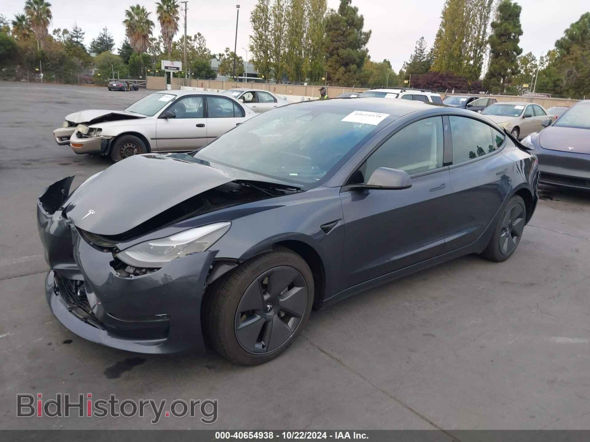 2023 TESLA MODEL 3 - VIN: 5YJ3E1EA2PF711989 - Фото 2