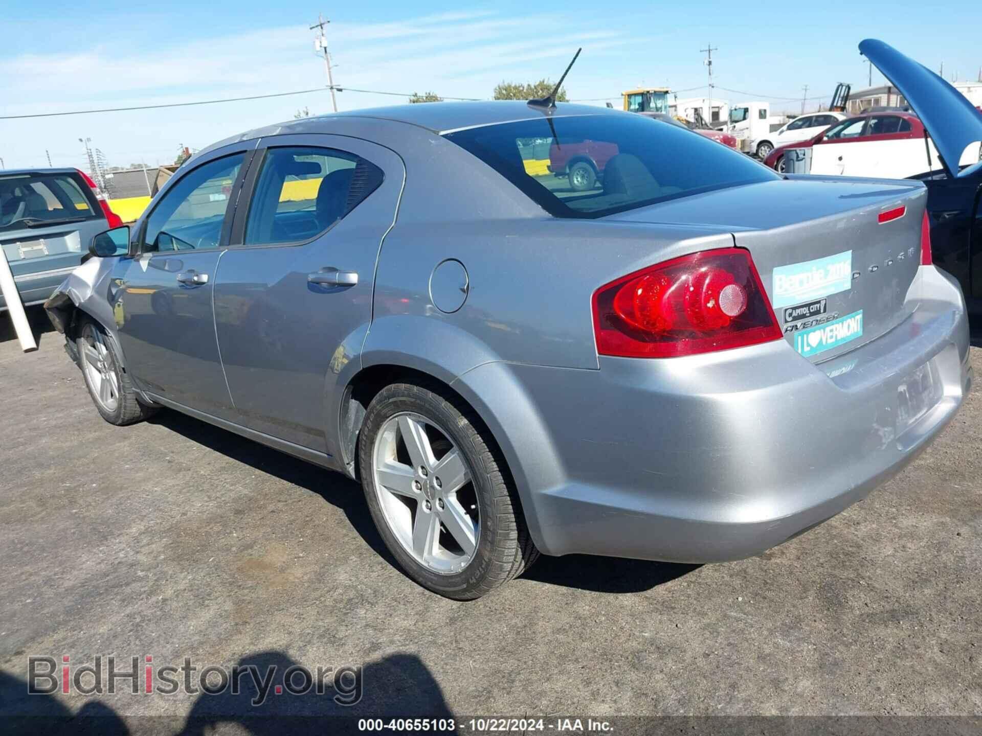 2013 DODGE AVENGER - VIN: 1C3CDZAB9DN535833 - Фото 3