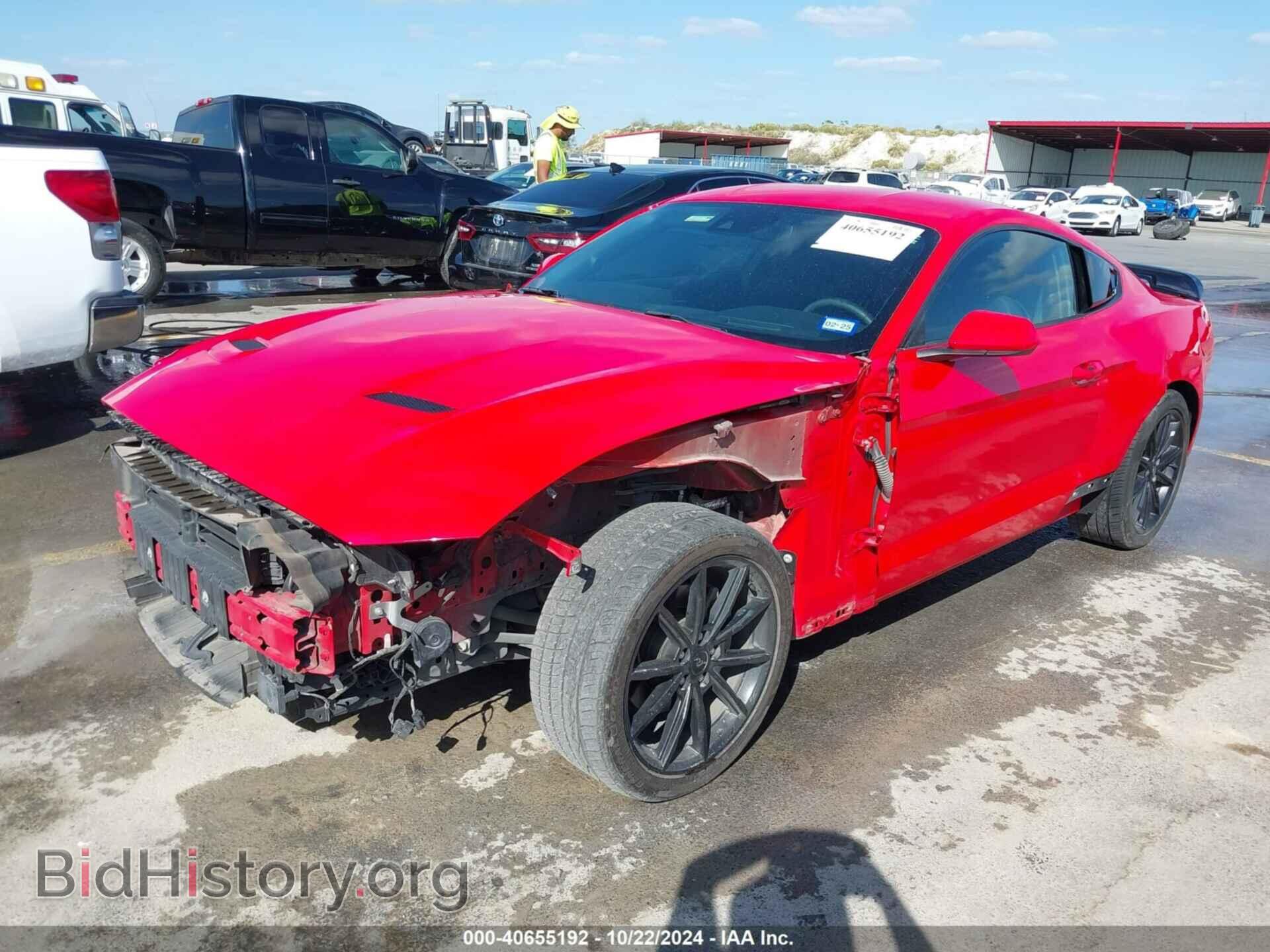 2019 FORD MUSTANG - VIN: 1FA6P8TH9K5168611 - Фото 2