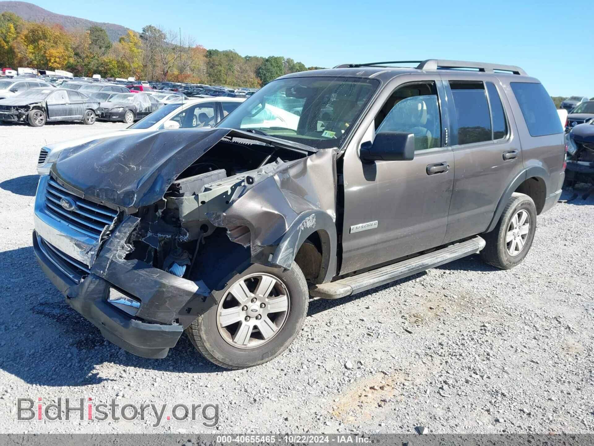 2007 FORD EXPLORER - VIN: 1FMEU73E27UB22755 - Фото 2