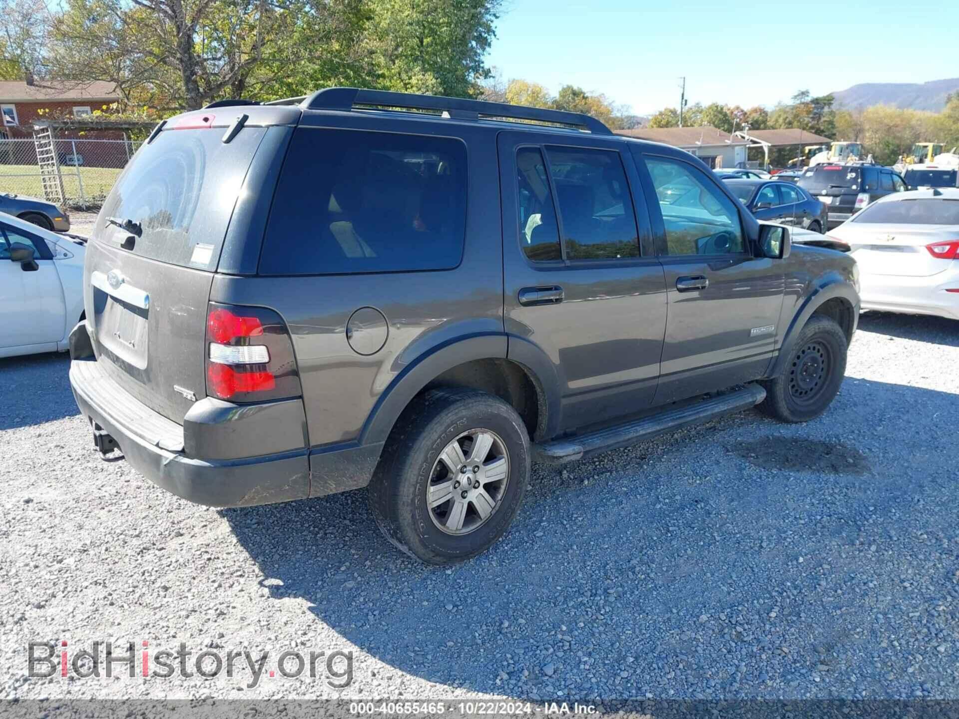 2007 FORD EXPLORER - VIN: 1FMEU73E27UB22755 - Фото 4