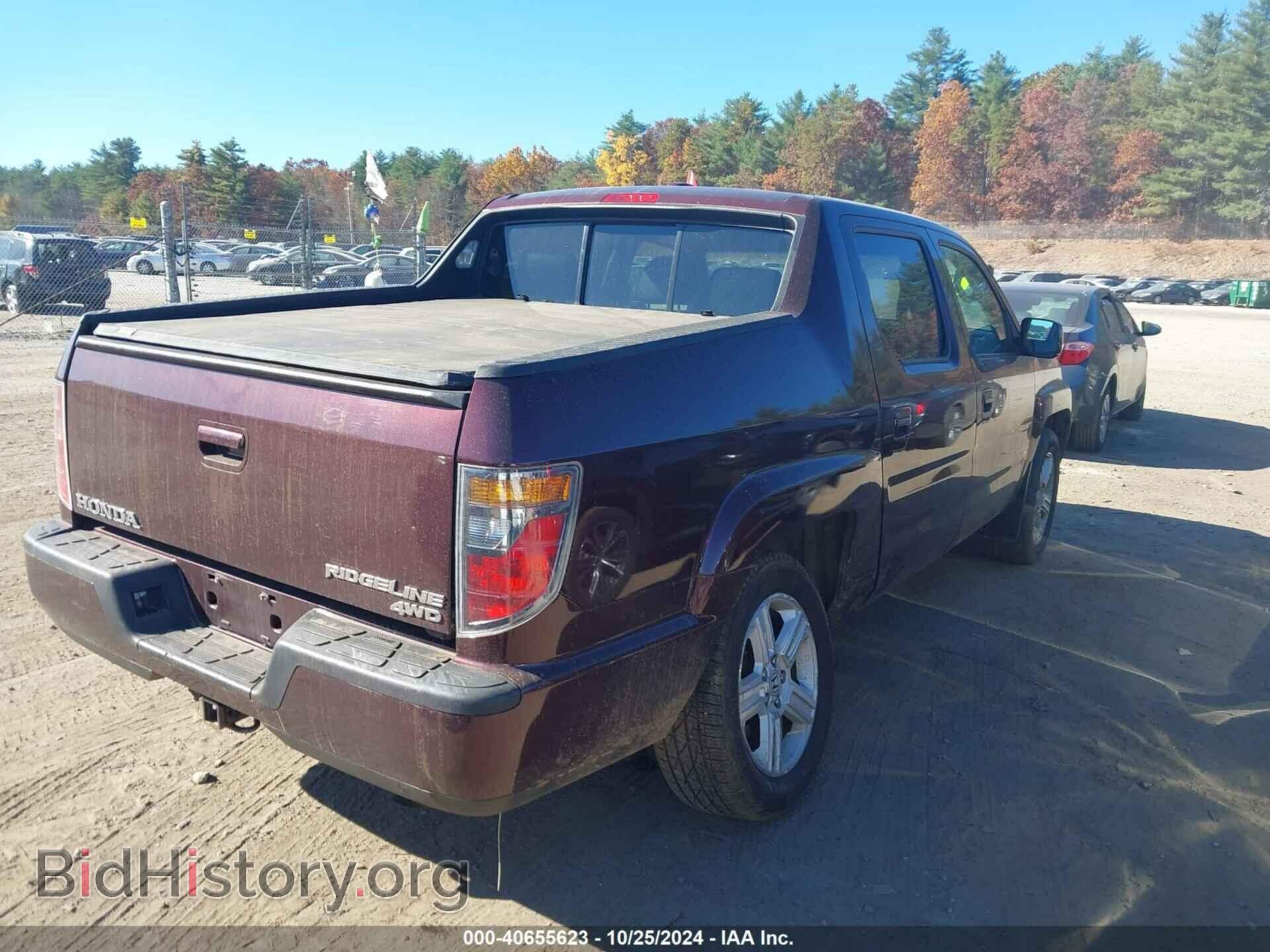 2009 HONDA RIDGELINE - VIN: 5FPYK16539B109631 - Фото 4
