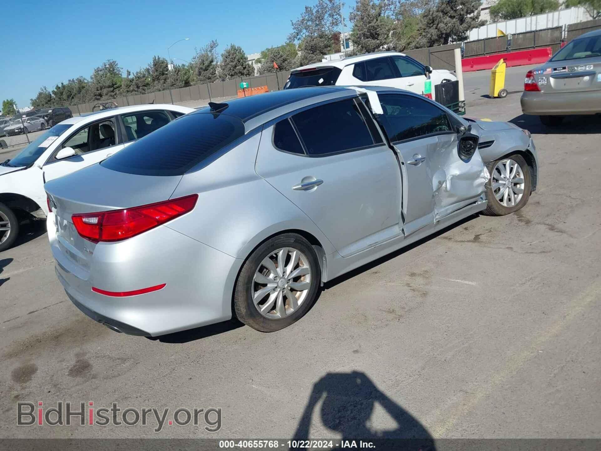 2015 KIA OPTIMA - VIN: 5XXGN4A70FG405527 - Фото 4