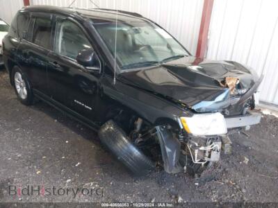 2012 Jeep COMPASS Latitude, черный — VIN 1C4NJDEB1CD616470, IAAI
