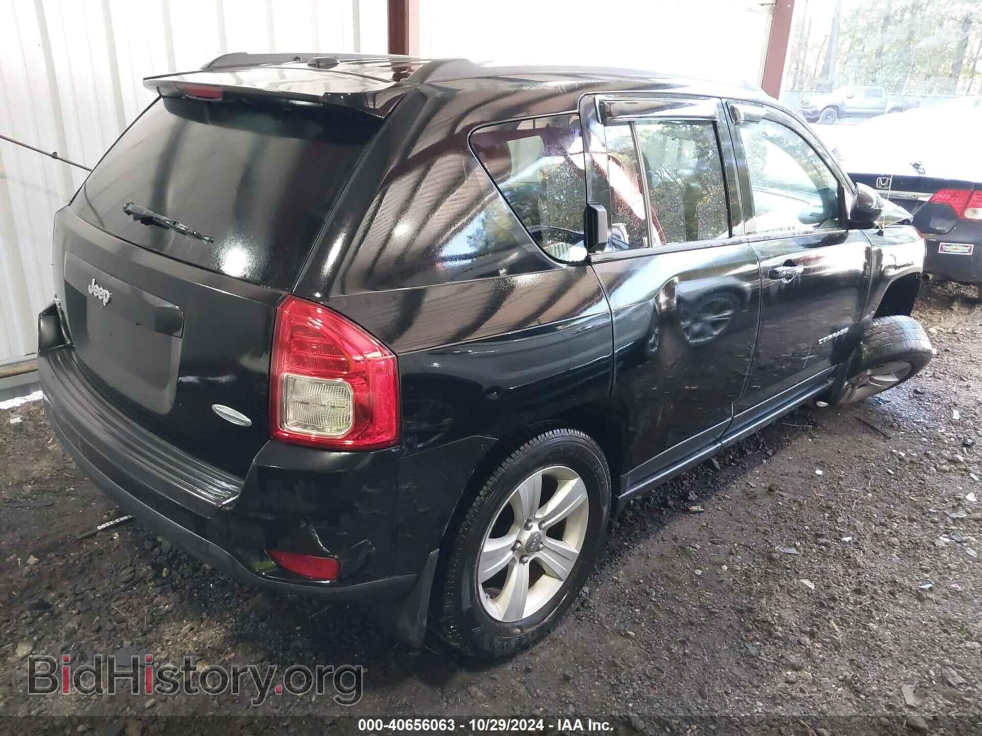 2012 JEEP COMPASS - VIN: 1C4NJDEB1CD616470 - Фото 4
