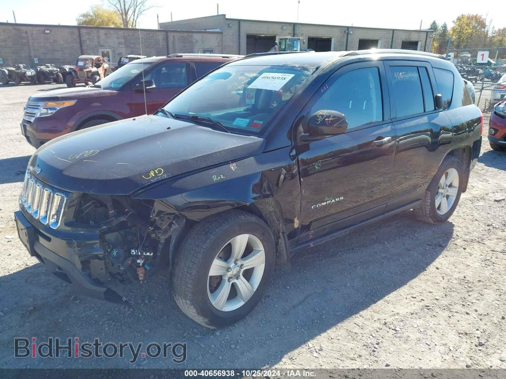 2015 JEEP COMPASS - VIN: 1C4NJDEB8FD136009 - Фото 2