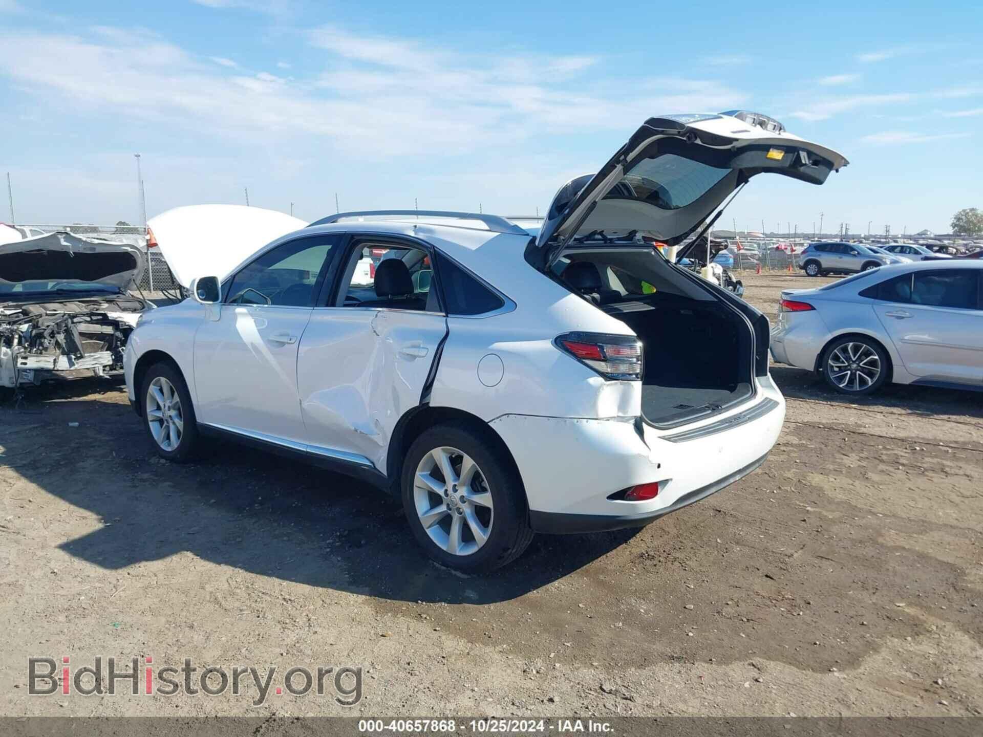 2011 LEXUS RX 350 - VIN: 2T2BK1BA0BC099728 - Photo 3