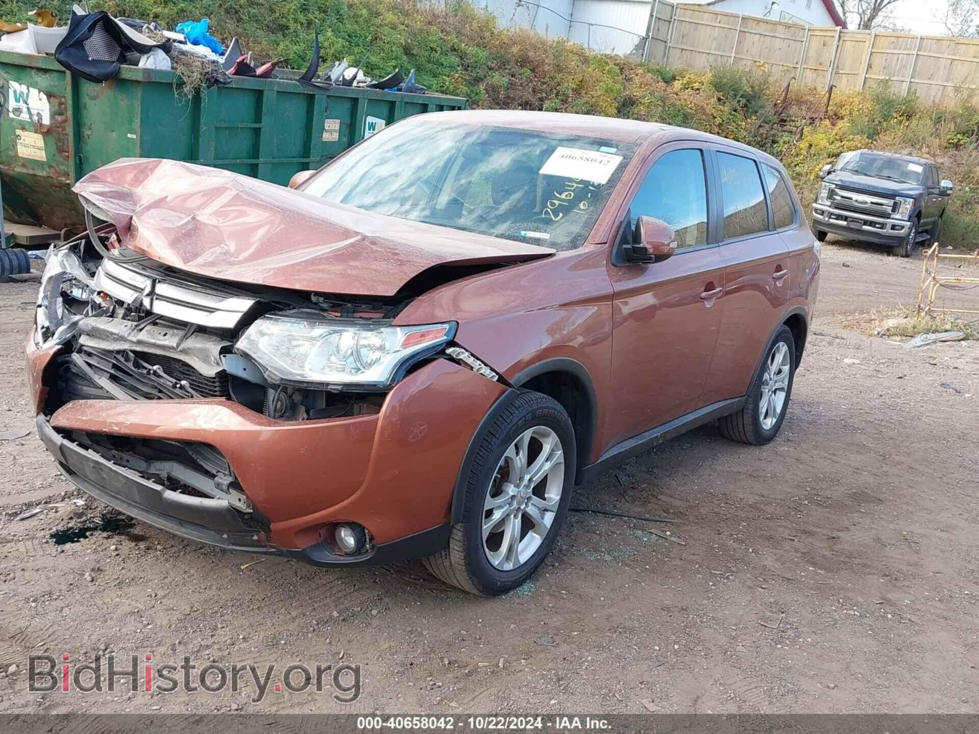 2015 MITSUBISHI OUTLANDER - VIN: JA4AD3A35FZ001811 - Фото 2