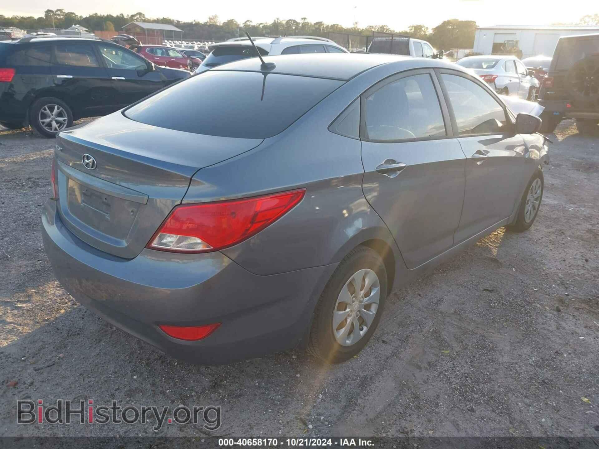 2016 HYUNDAI ACCENT - VIN: KMHCT4AE8GU084928 - Фото 4